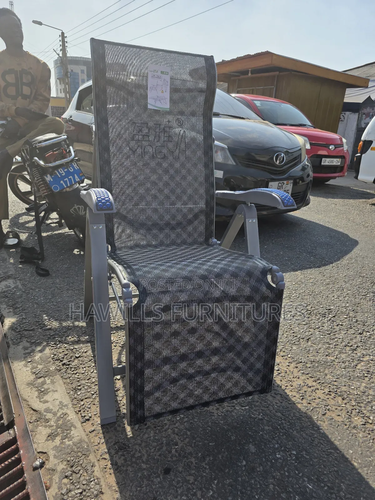 Folding Lounge Chair for Garden.