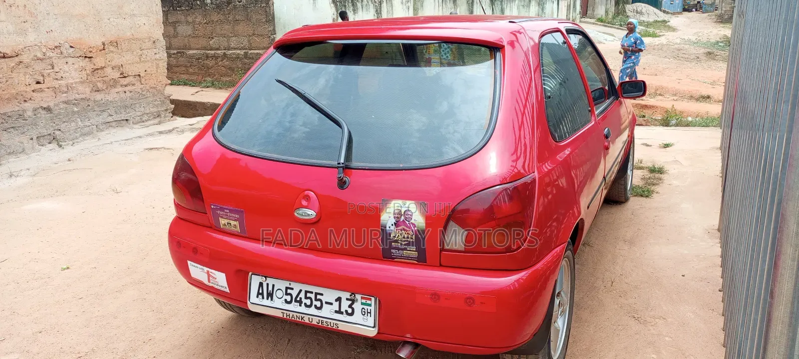 Ford Fiesta 2006 Red