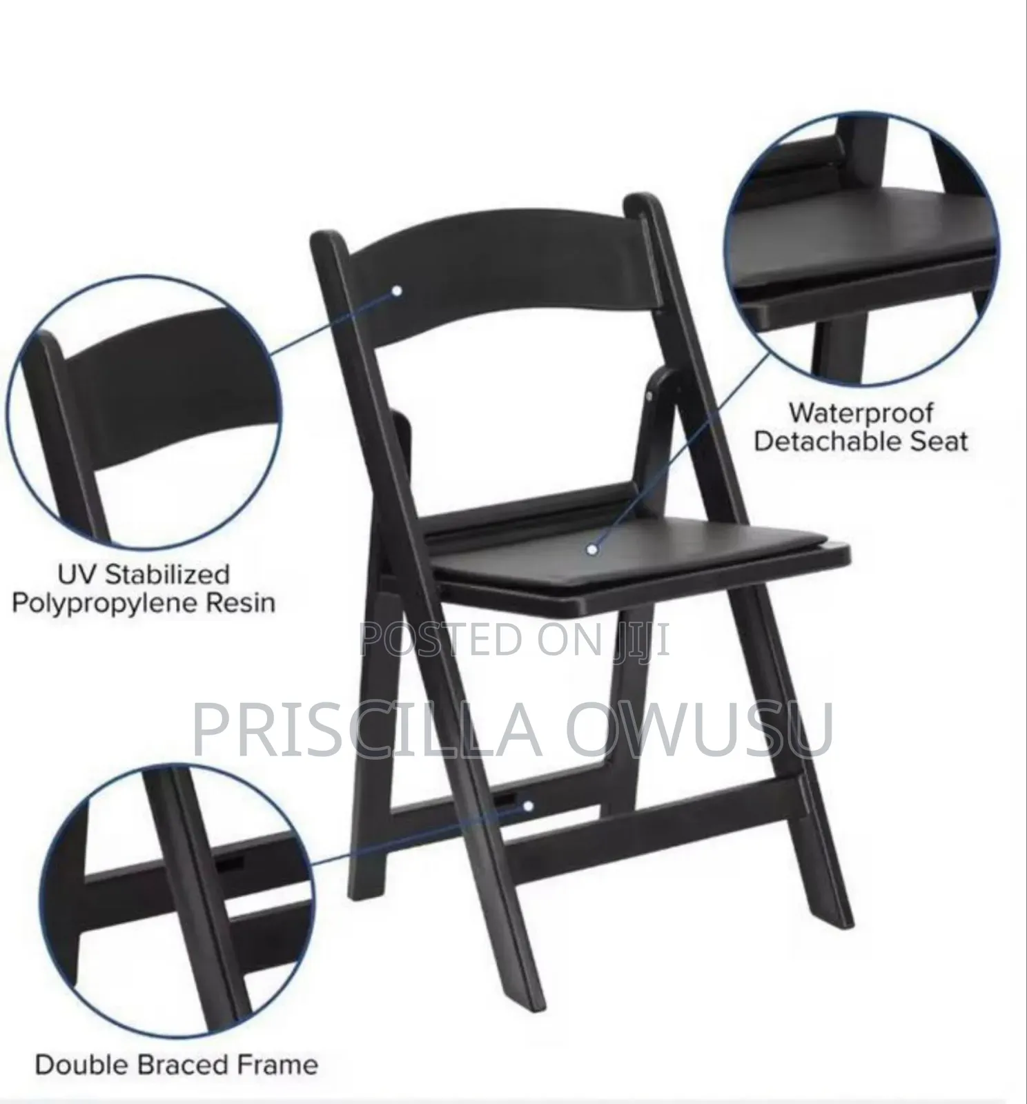 Foldable Wooden Chair / Gladiator Chair