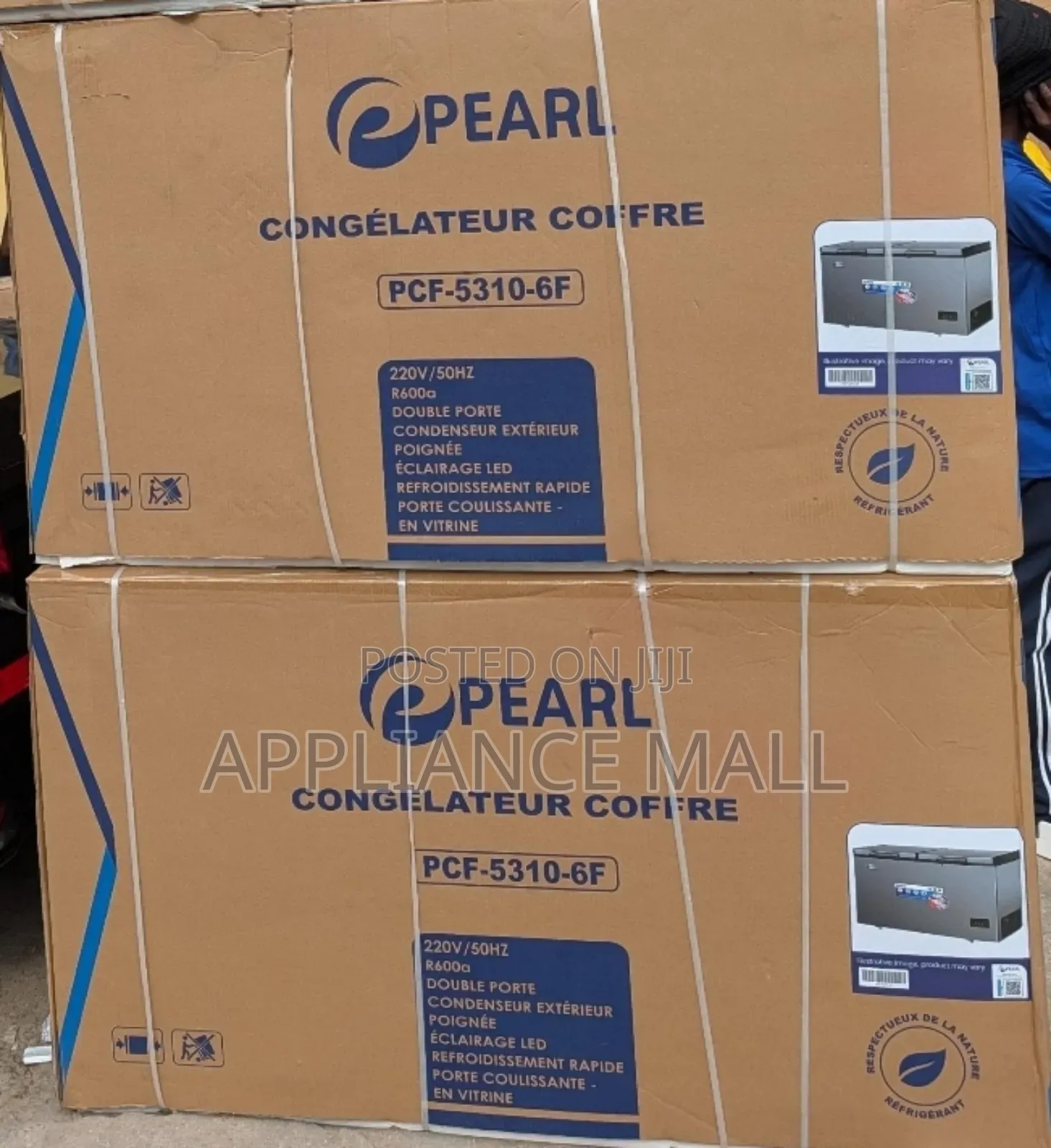 Pearl Freezer PCF-5310-6f (418l)