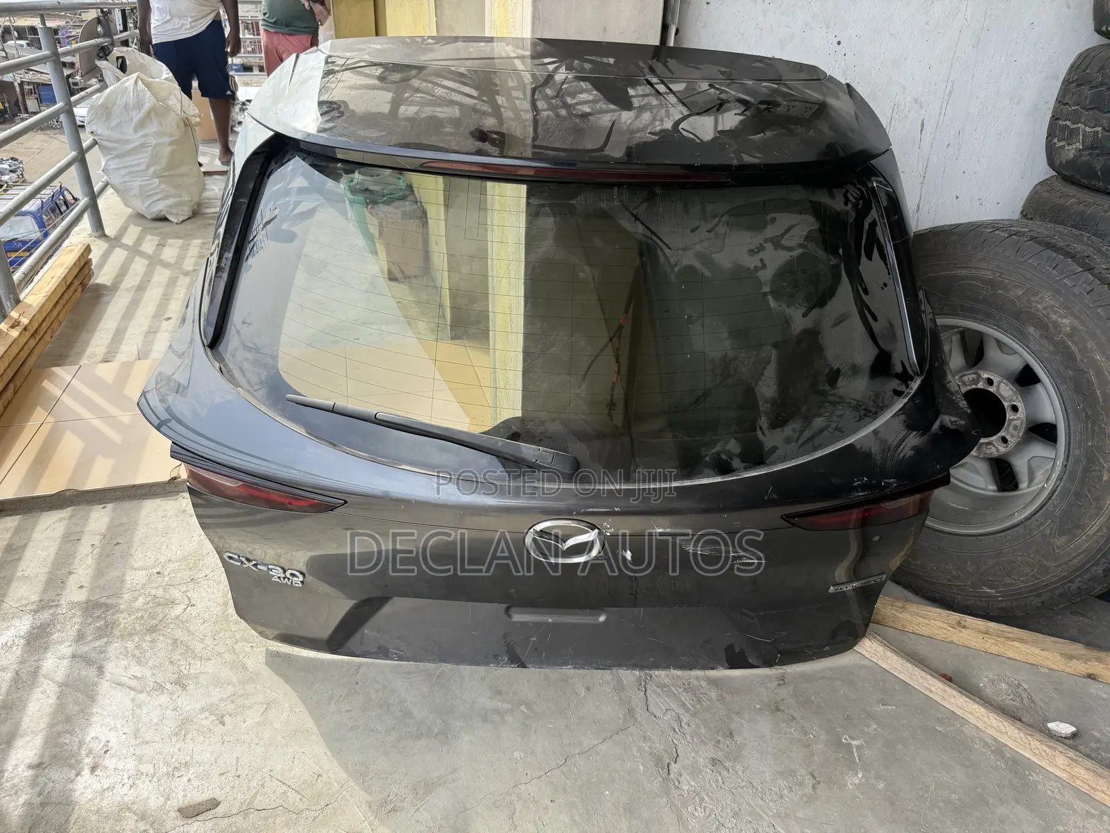 2020-2024 Mazda Cx-30 Rear Trunk Lid Tailgate Gray Oem