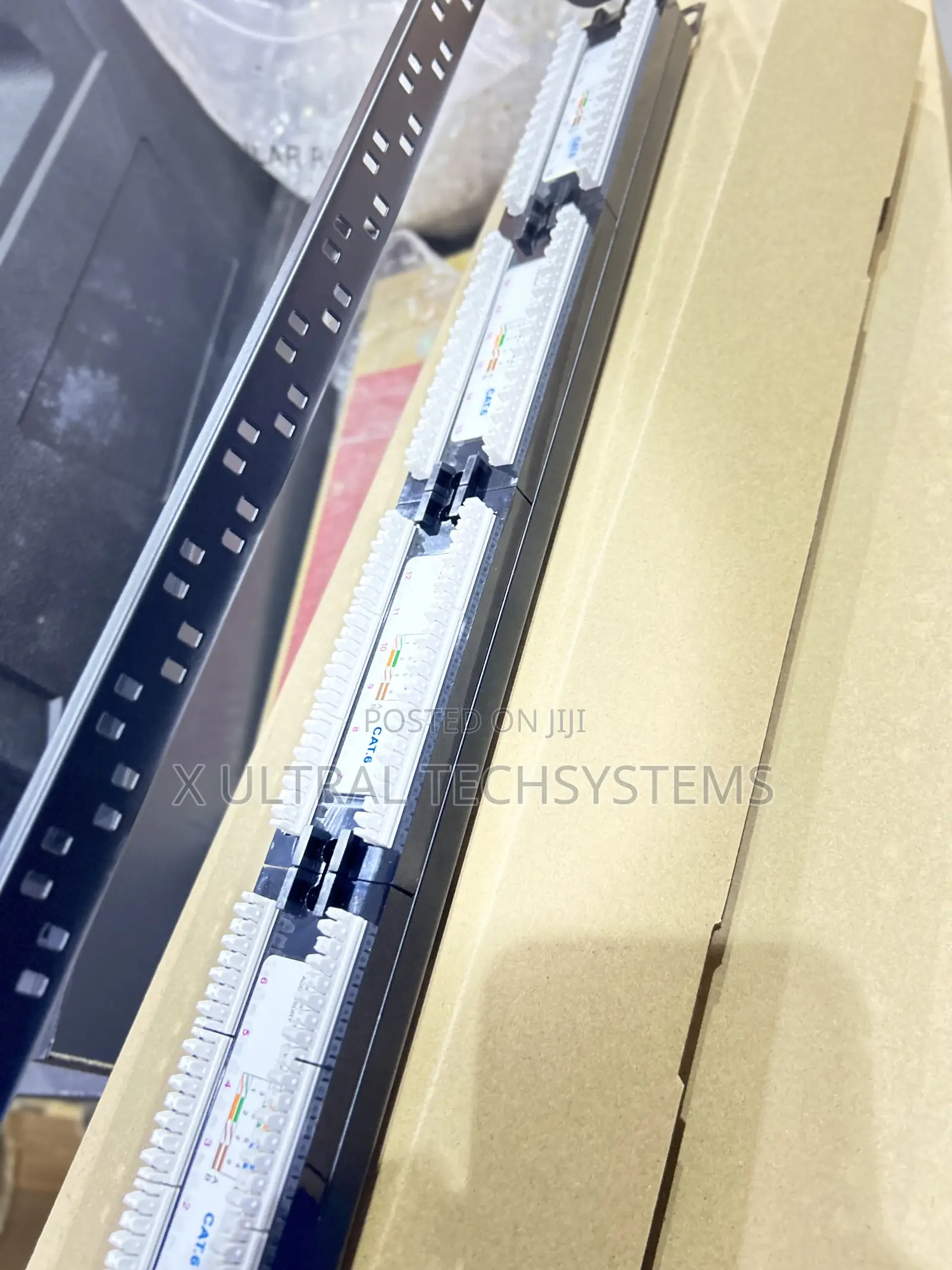 24 Port Networking Cat6 Patch Panel