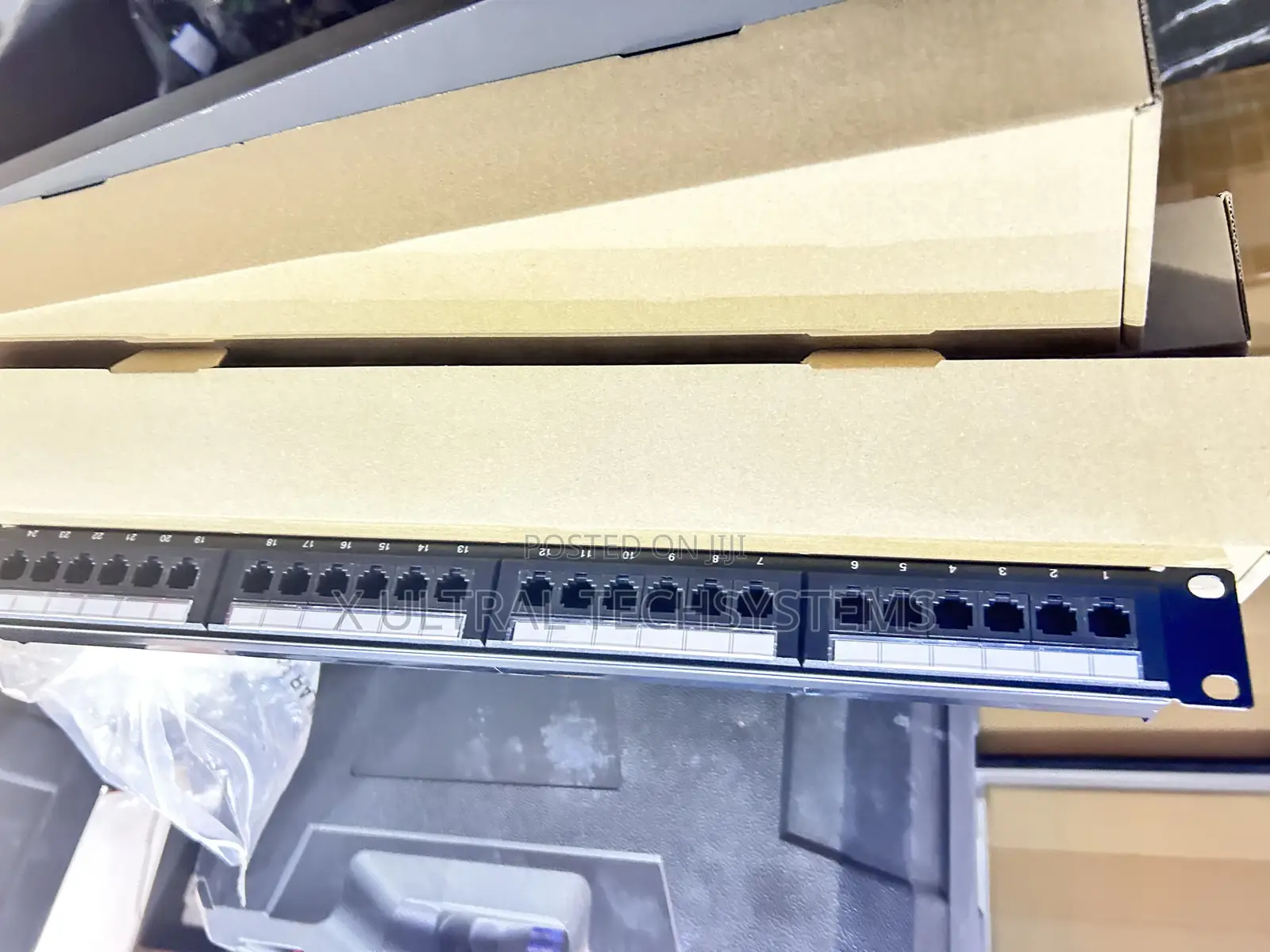 24 Port Networking Cat6 Patch Panel