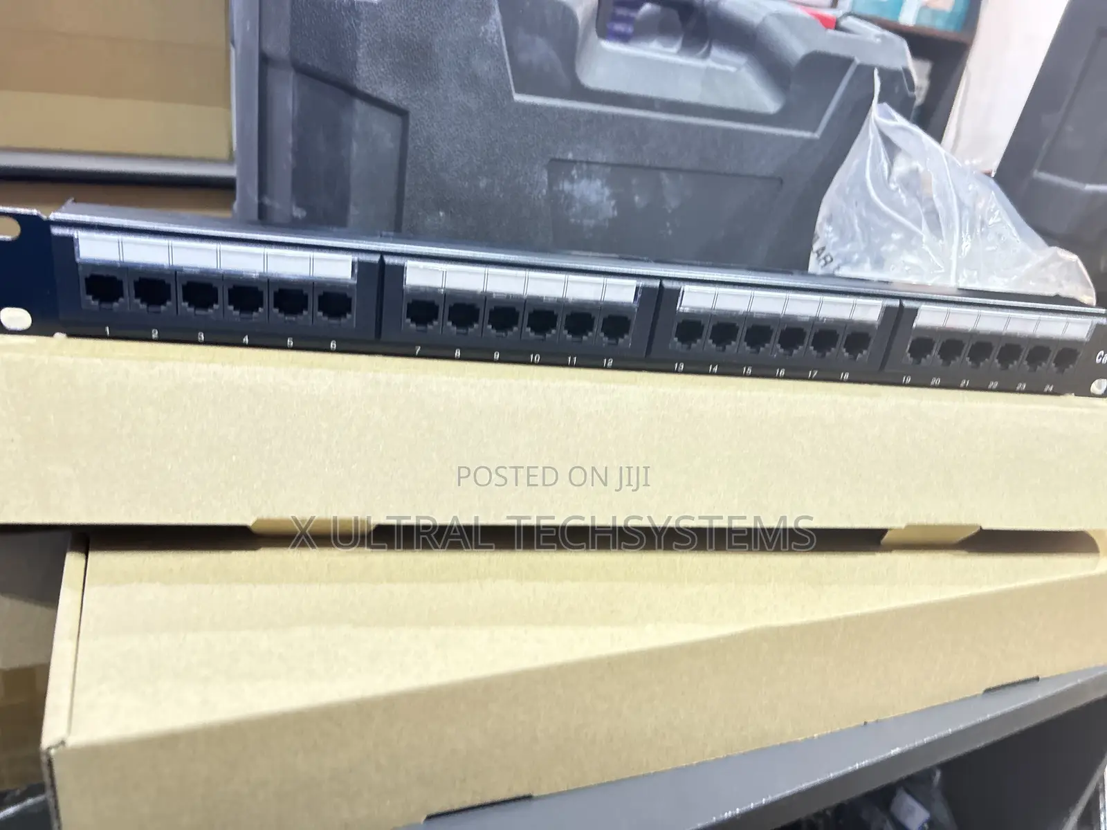 24 Port Networking Cat6 Patch Panel