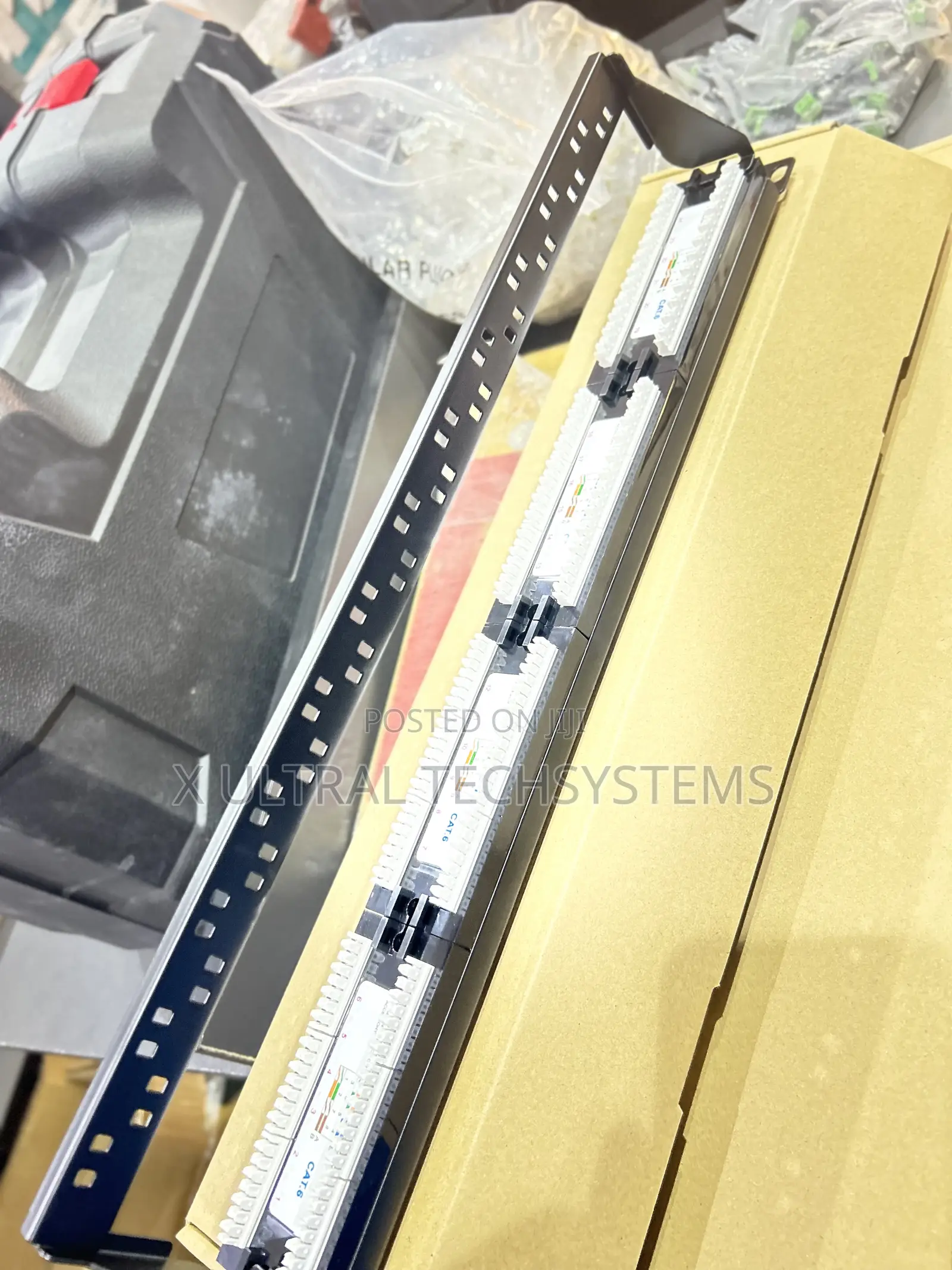 24 Port Networking Cat6 Patch Panel