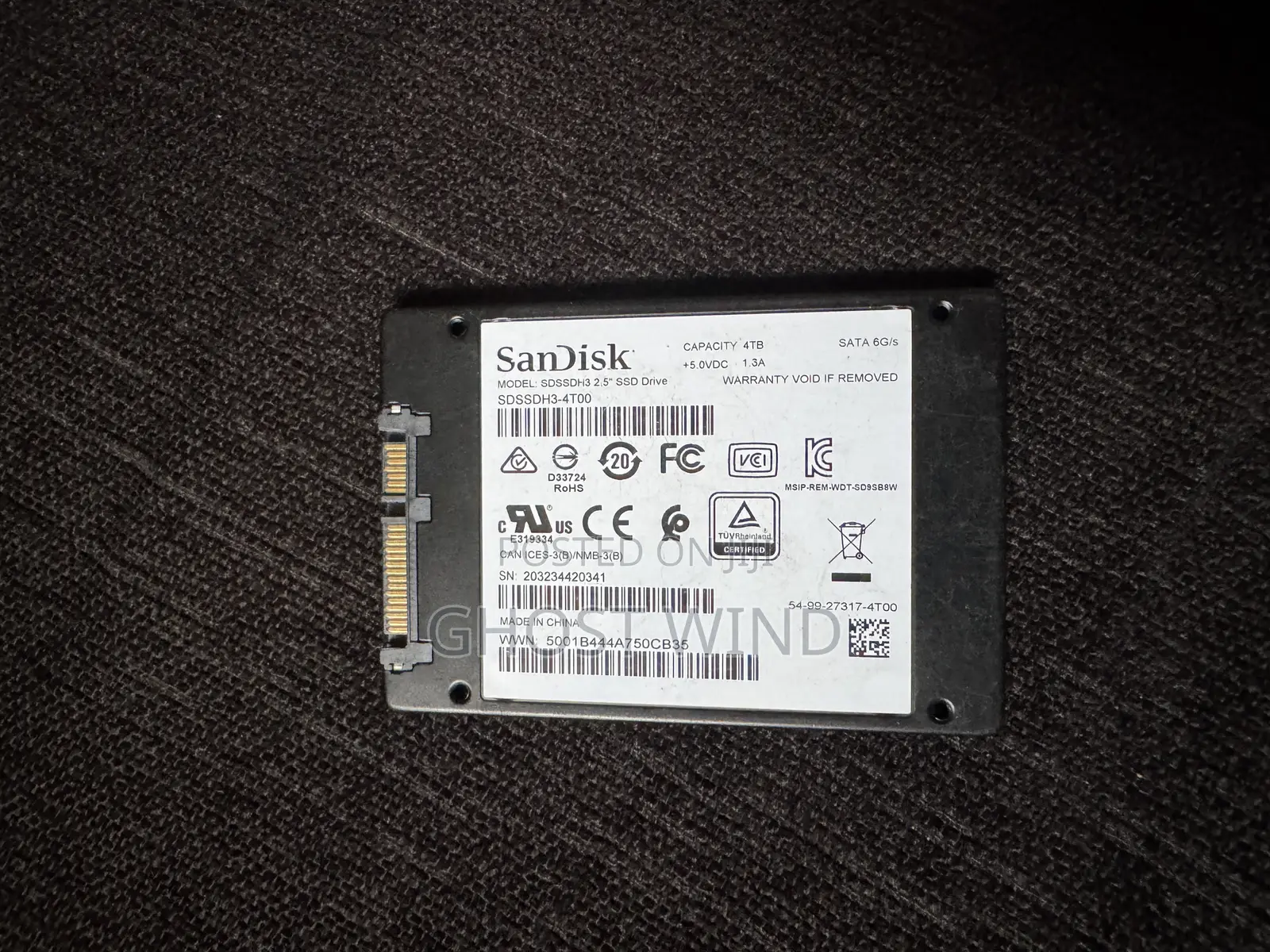 Sandisk Sata SSD