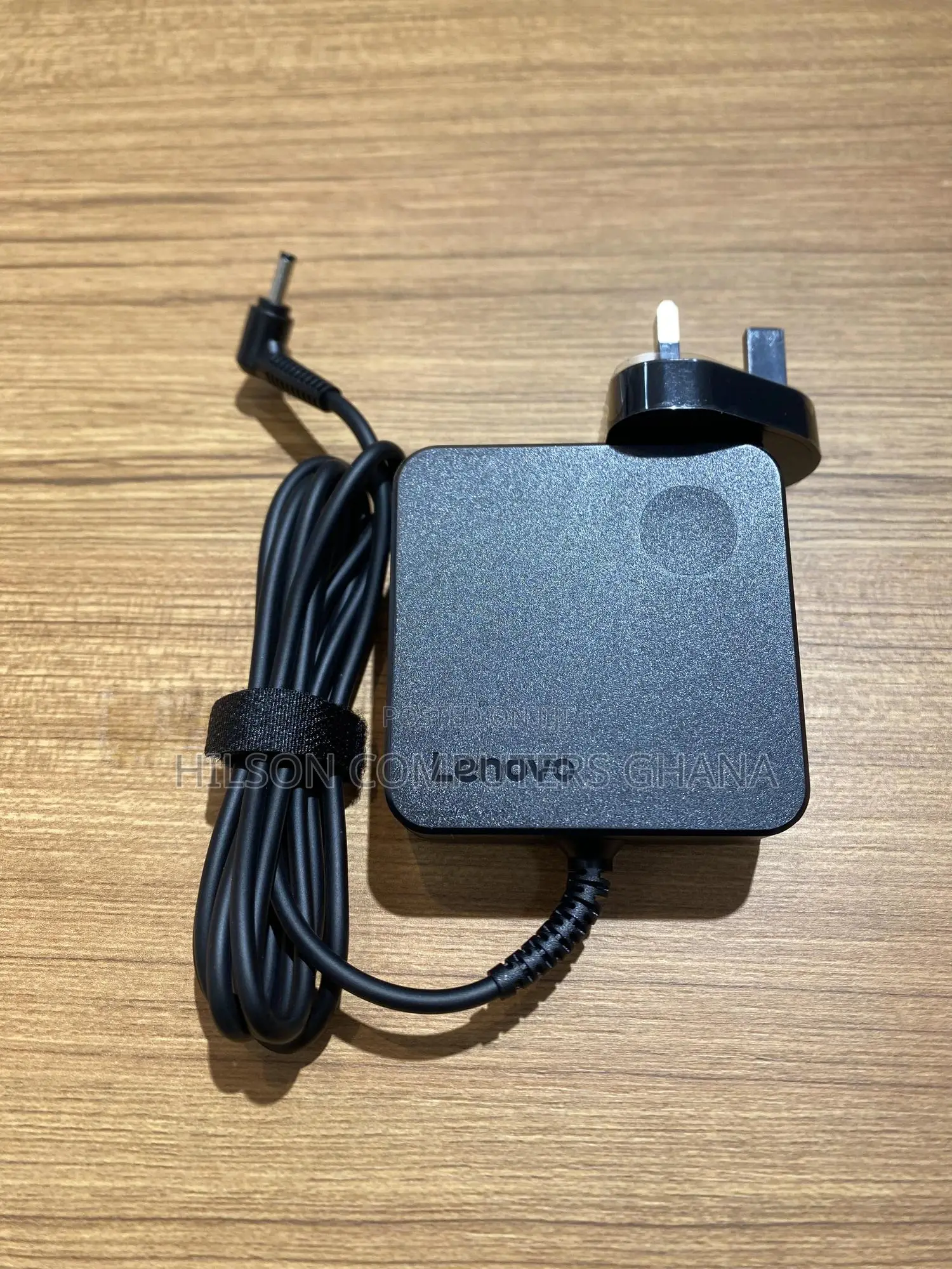 Lenovo 45w Laptop Charger - Round Tip Ac Wall Adapter, Black