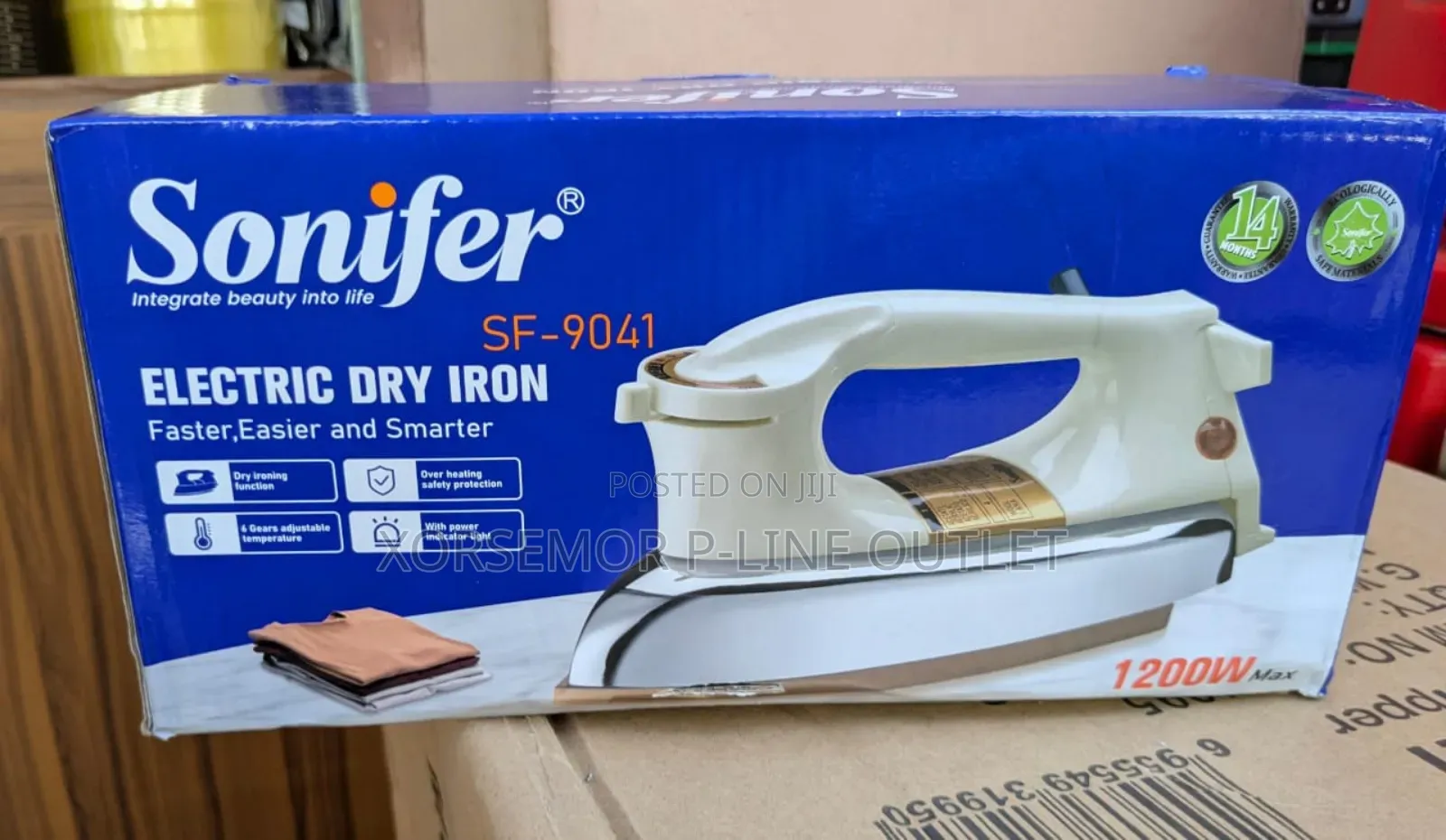 Heavy Electric Traveling Dry Iron