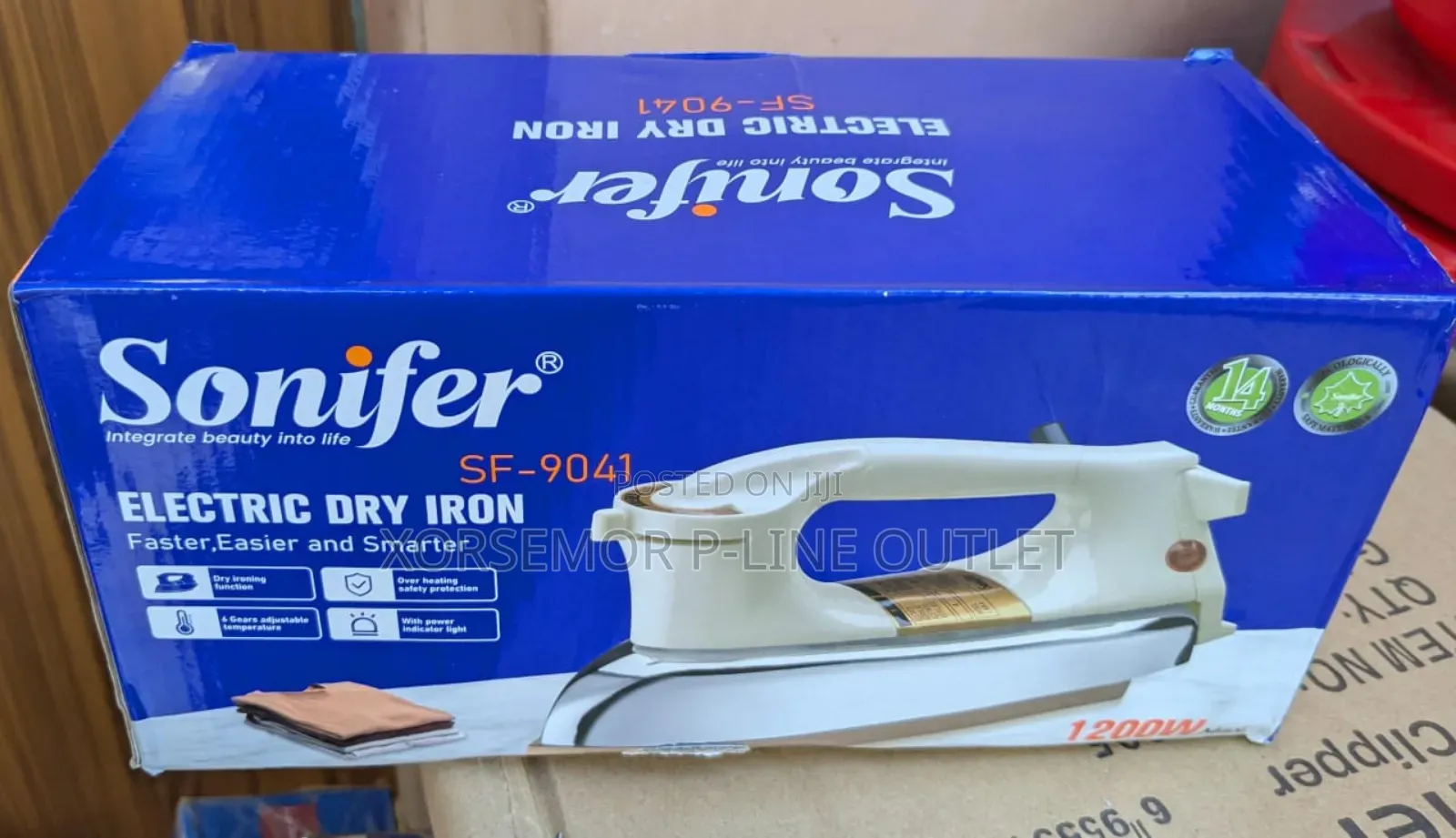 Heavy Electric Traveling Dry Iron