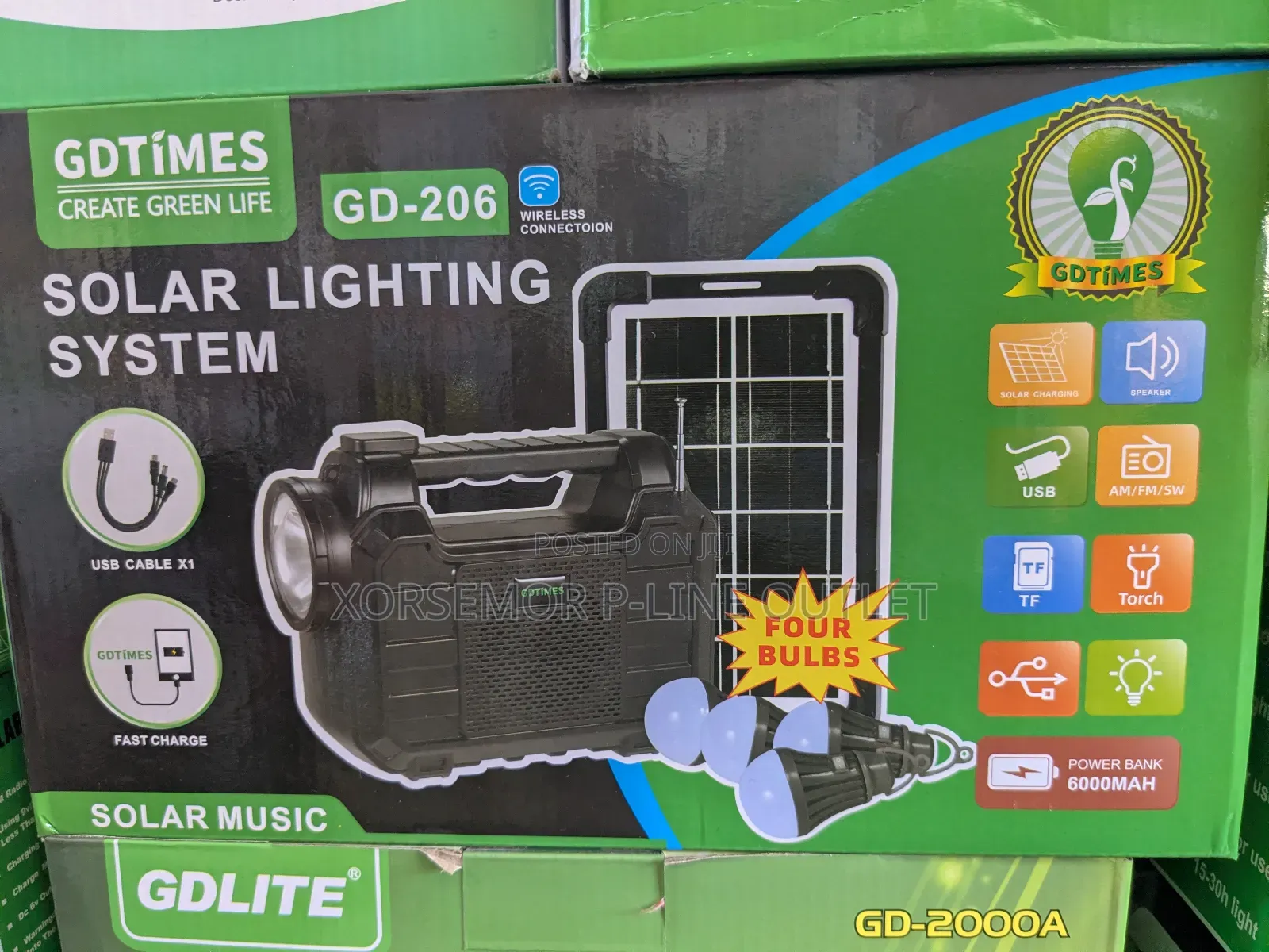 Gd-8017 Solar Light System