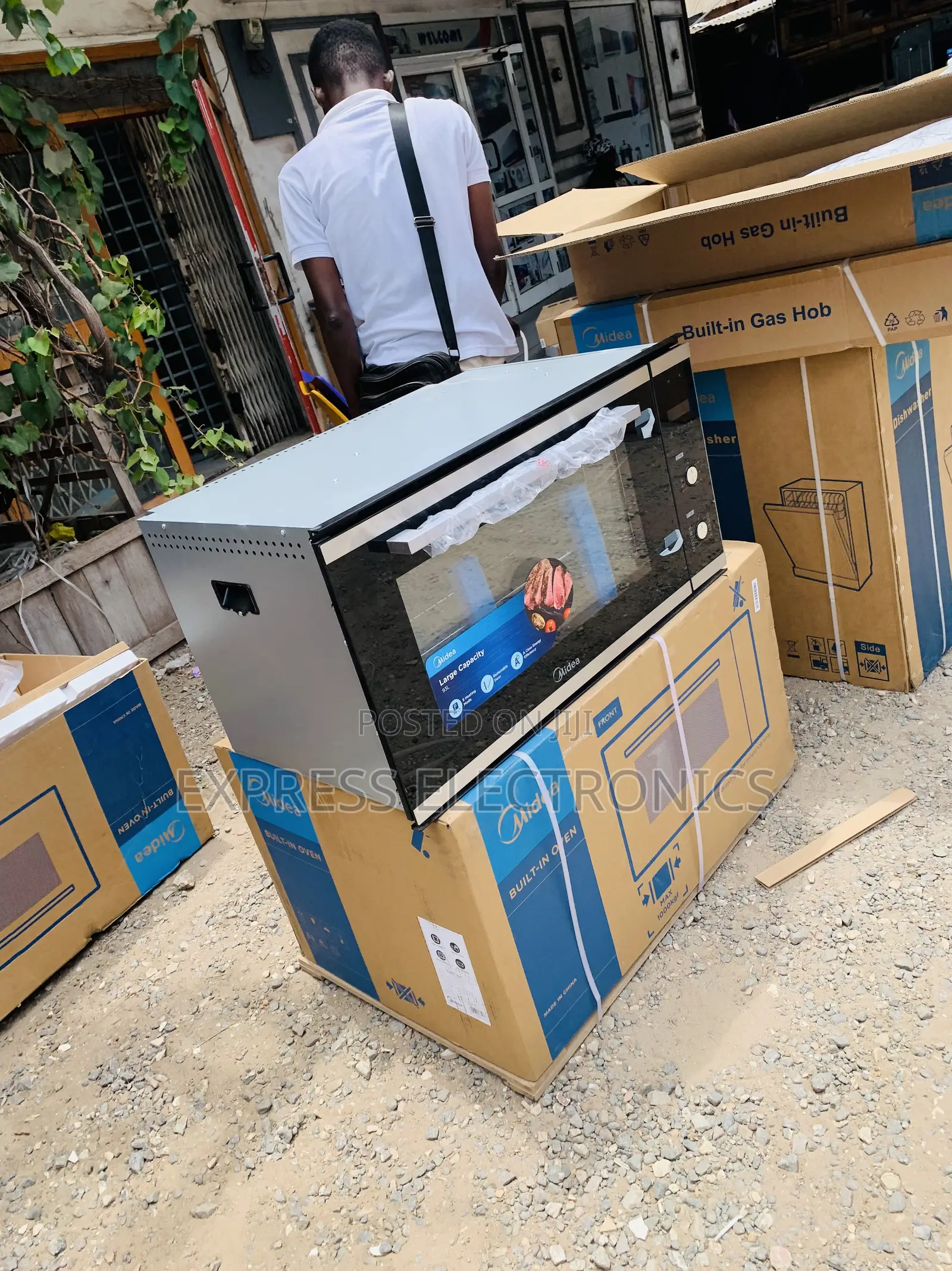 Available Now at Store Built in Microwave Oven 93m90d0 Midea 90cm