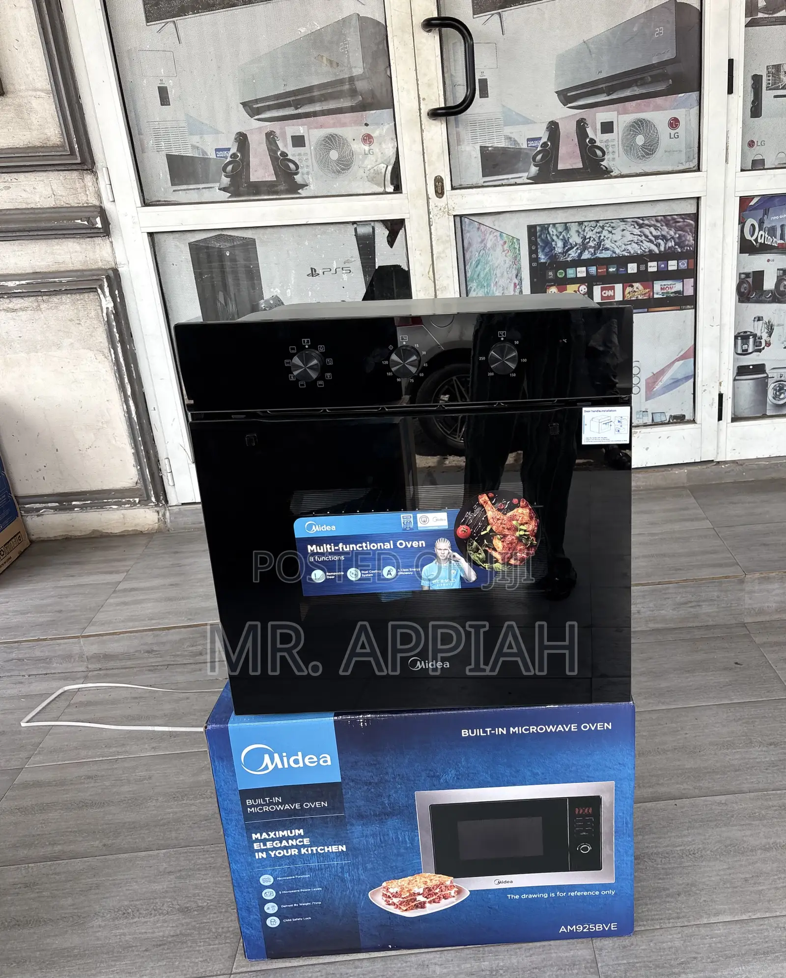 Original Midea 65m80m1004bk Built in Electric Oven(Touch Nob) 