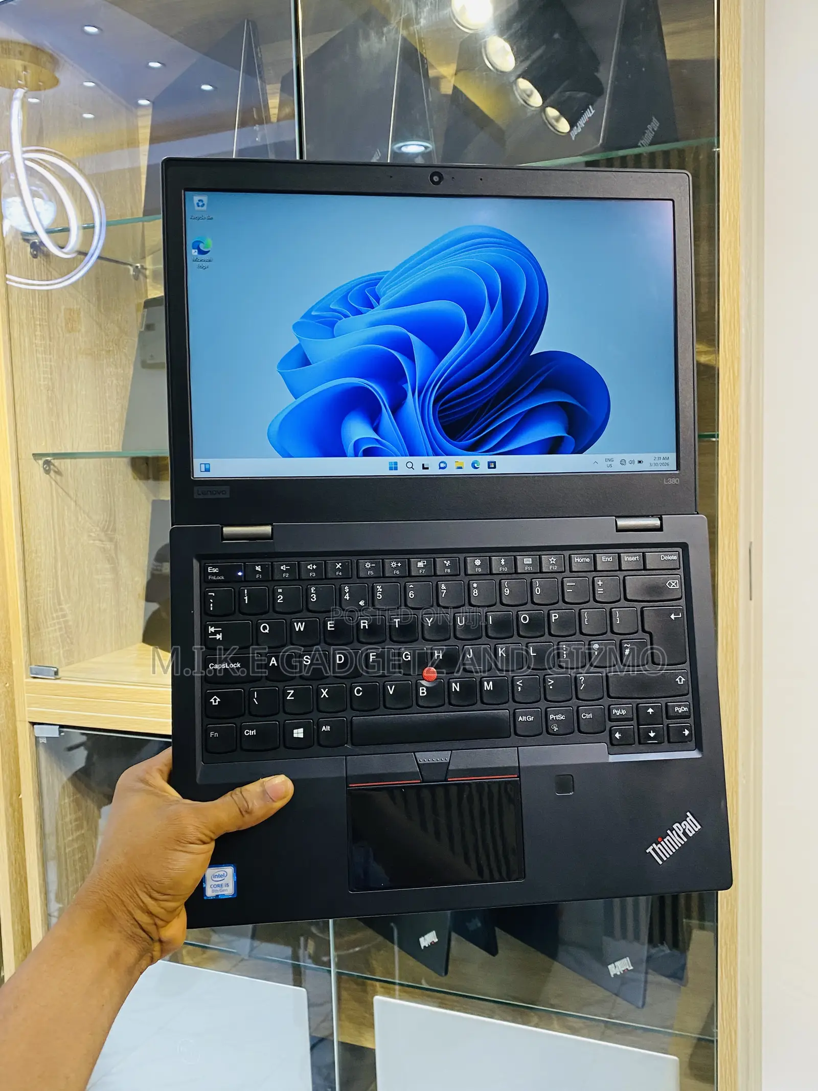 Laptop Lenovo ThinkPad L380 8GB Intel Core i5 SSD 256GB