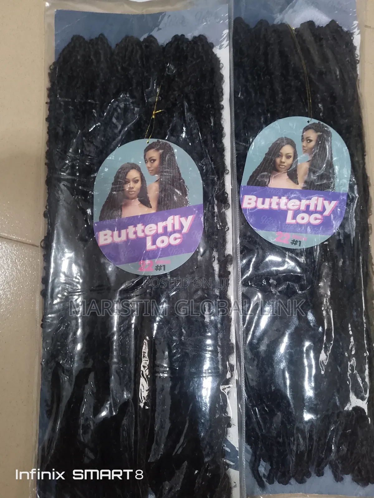 22" Butterfly Locs Hair Extension