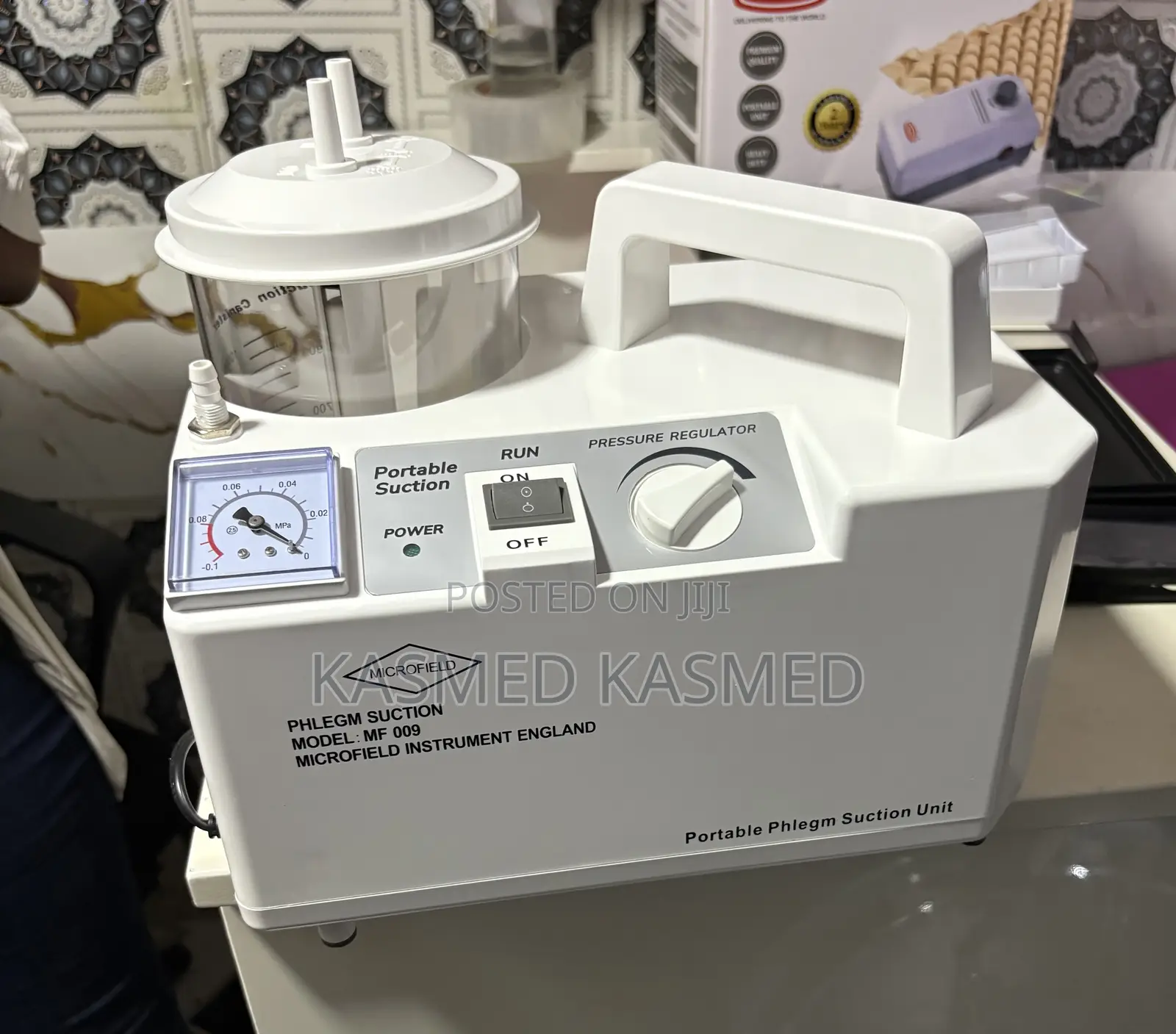 Suction Machine Single Bottle