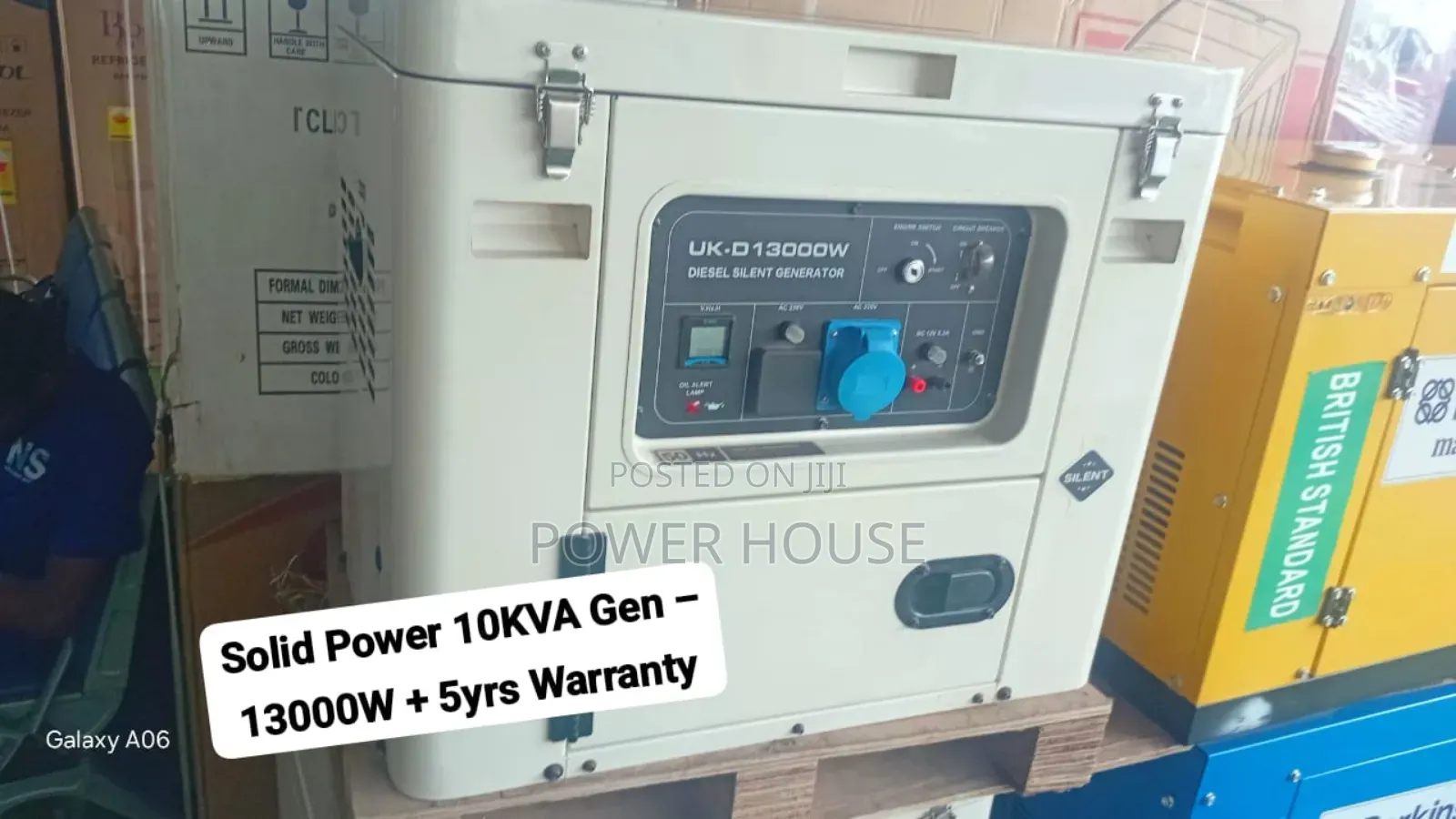 10kva Uk-D Generator – 13000w With 10kva Capacity, 5yrs Warranty