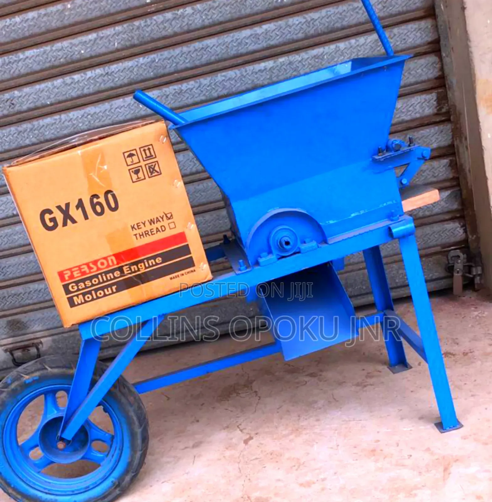 Cassava Grinding Machine With Petro Engine Complete