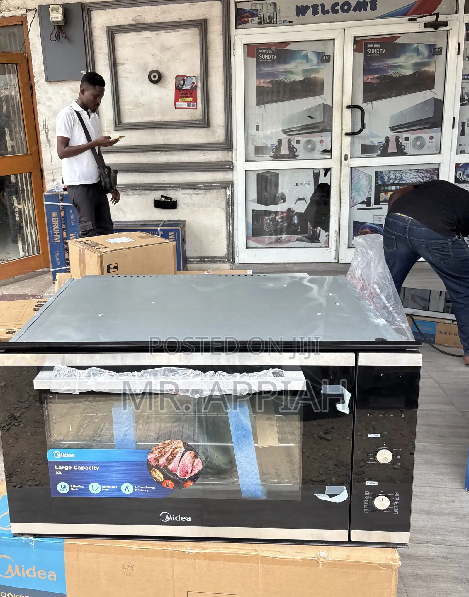 Buy Unique Midea 93m90d0 90cm Built in Oven(Gray) 