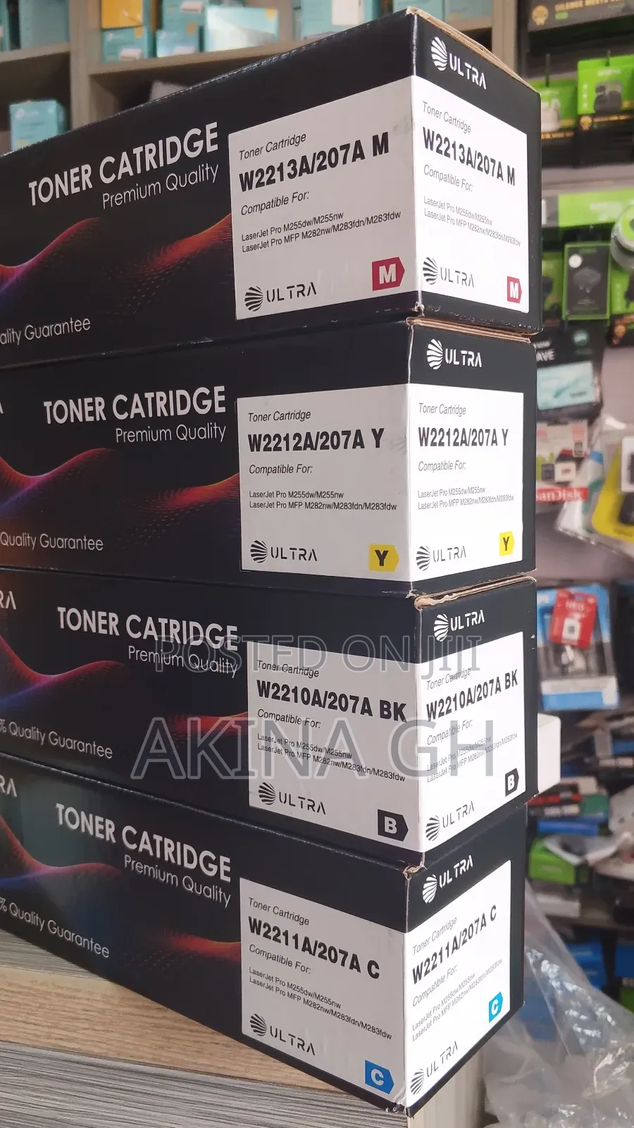 Ultra 207a Toner Cartridge All Colors