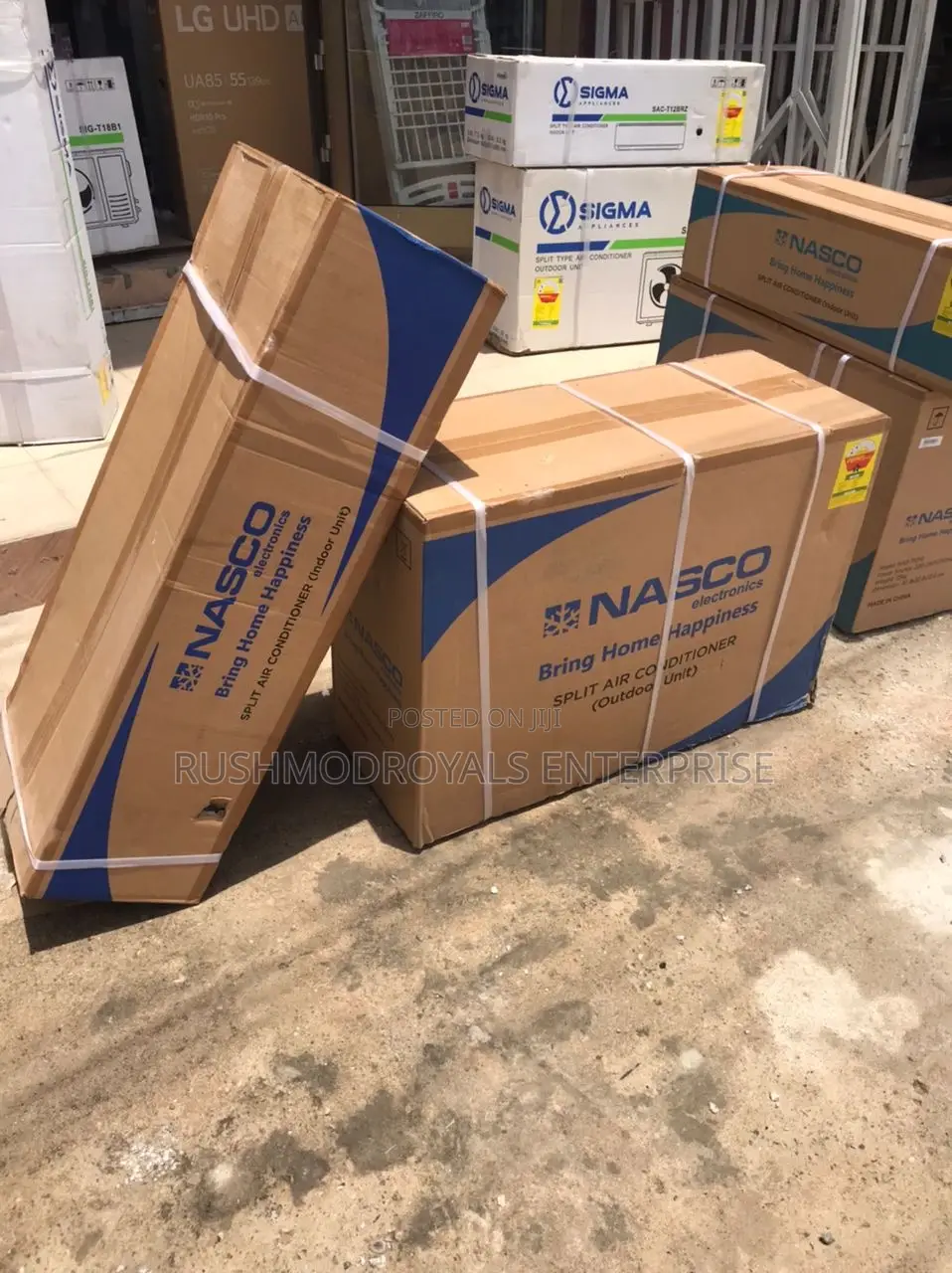 Nasco 2.0hp R410 Split AC - Elegant Efficient Cooling [Nas-T18n1]