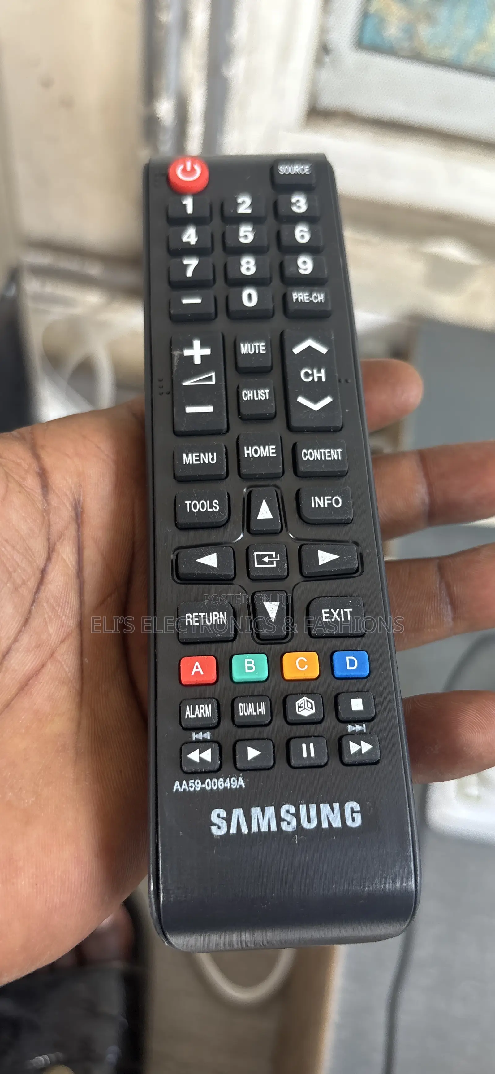 Replaced Samsung Remote For All Samsung Led Tv
