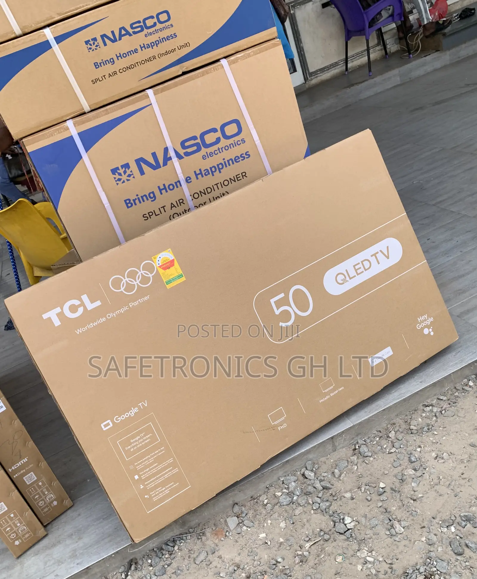 Order Qled TCL 50 Inch Smart Frameless Uhd Android 50s5k Tv