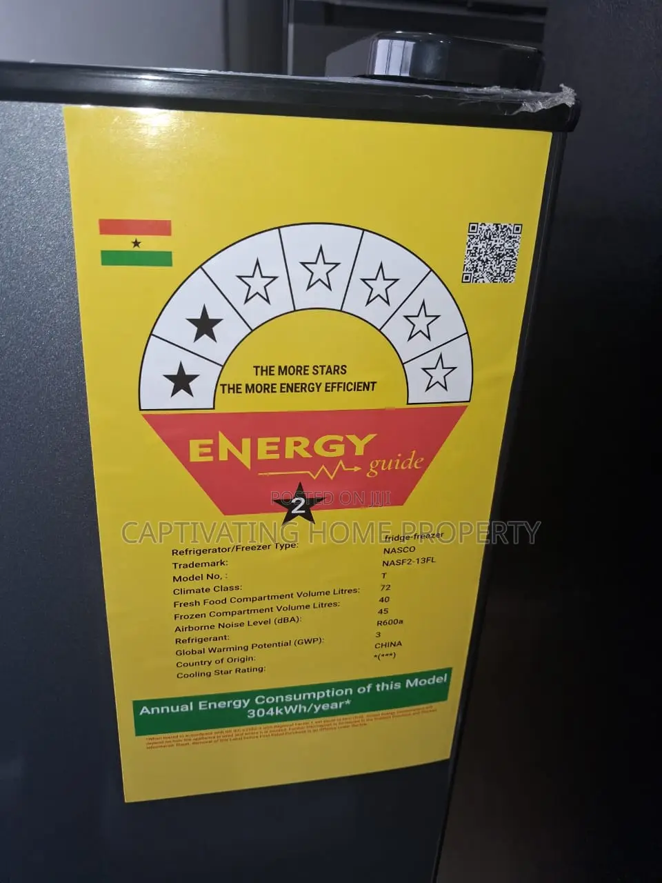 Nasco Frigde/Freezer (Brand New)