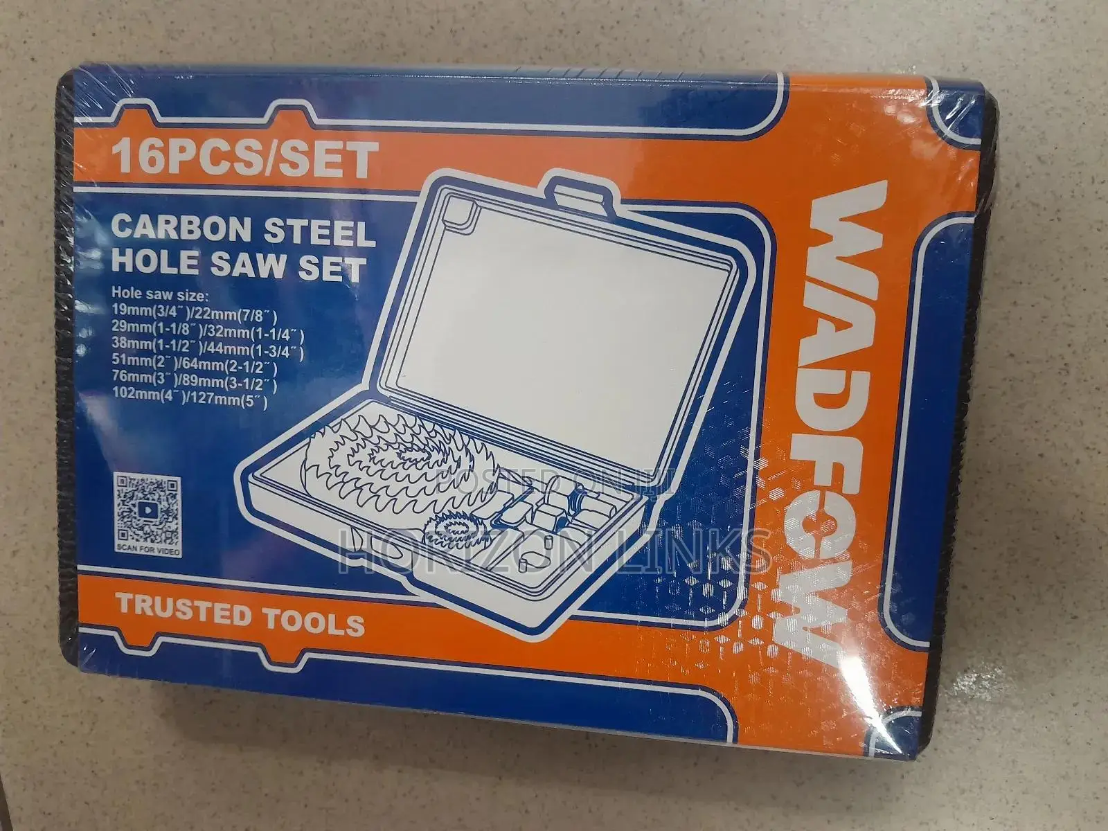Carbon Steel Hole Saw Set -Wkj4416