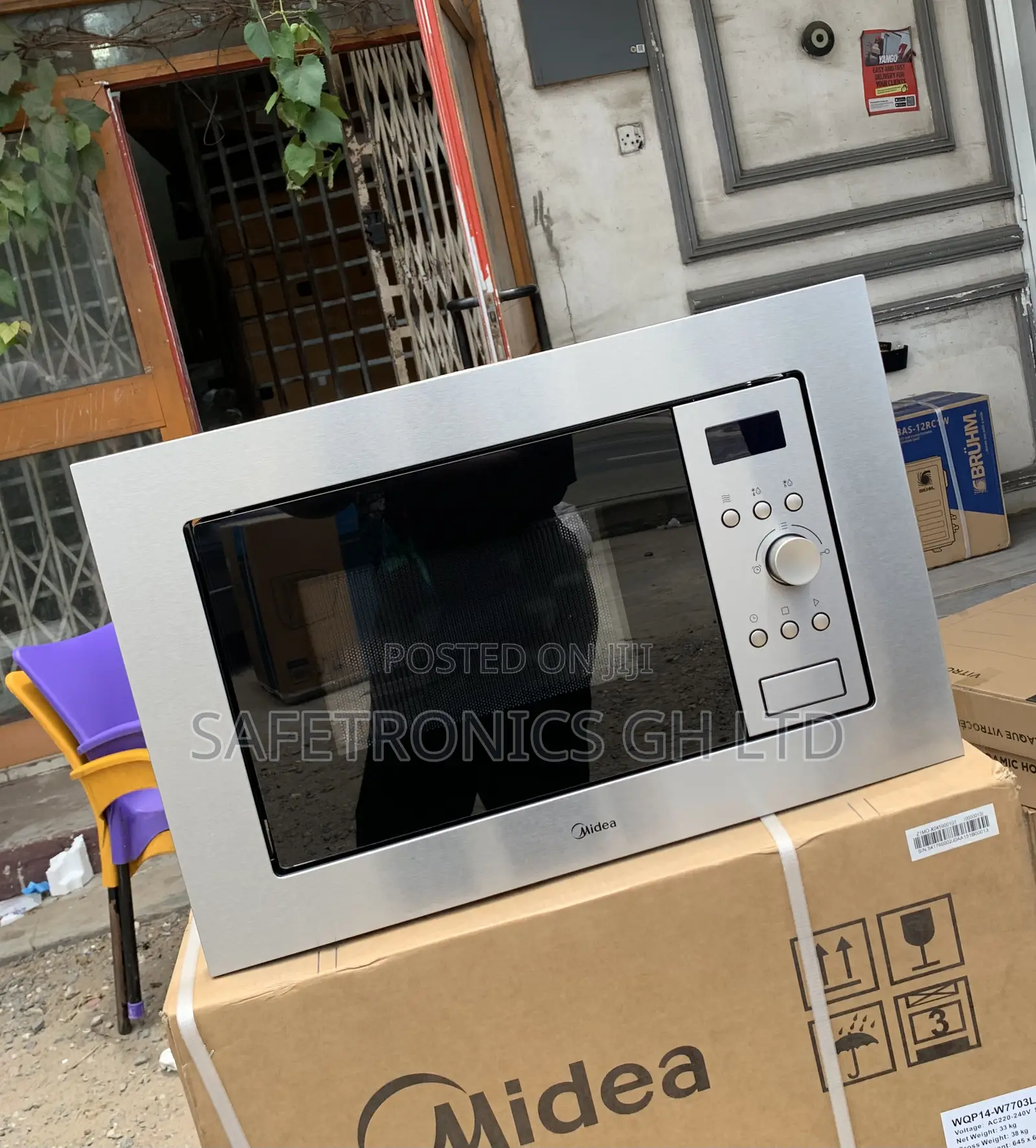 Buy Premium Grey Midea 17 Liters Inbuilt Solo Microwave