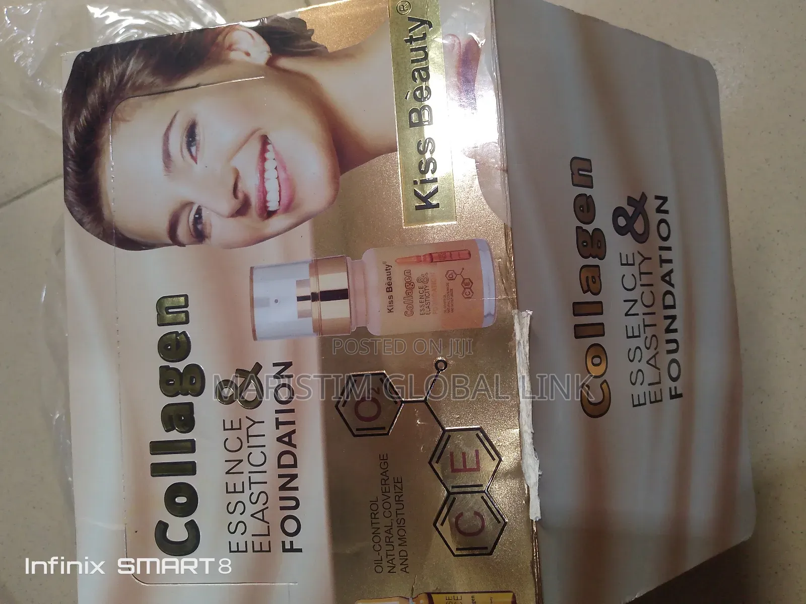 Collagen Essence Elasticity Foundation (Kiss Beauty)