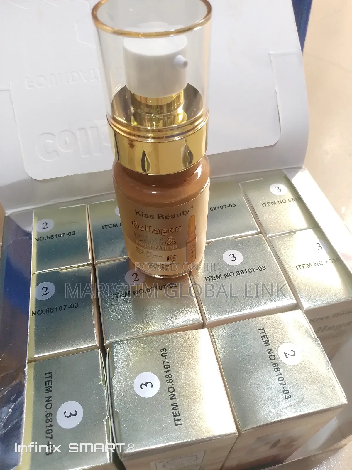 Collagen Essence Elasticity Foundation (Kiss Beauty)