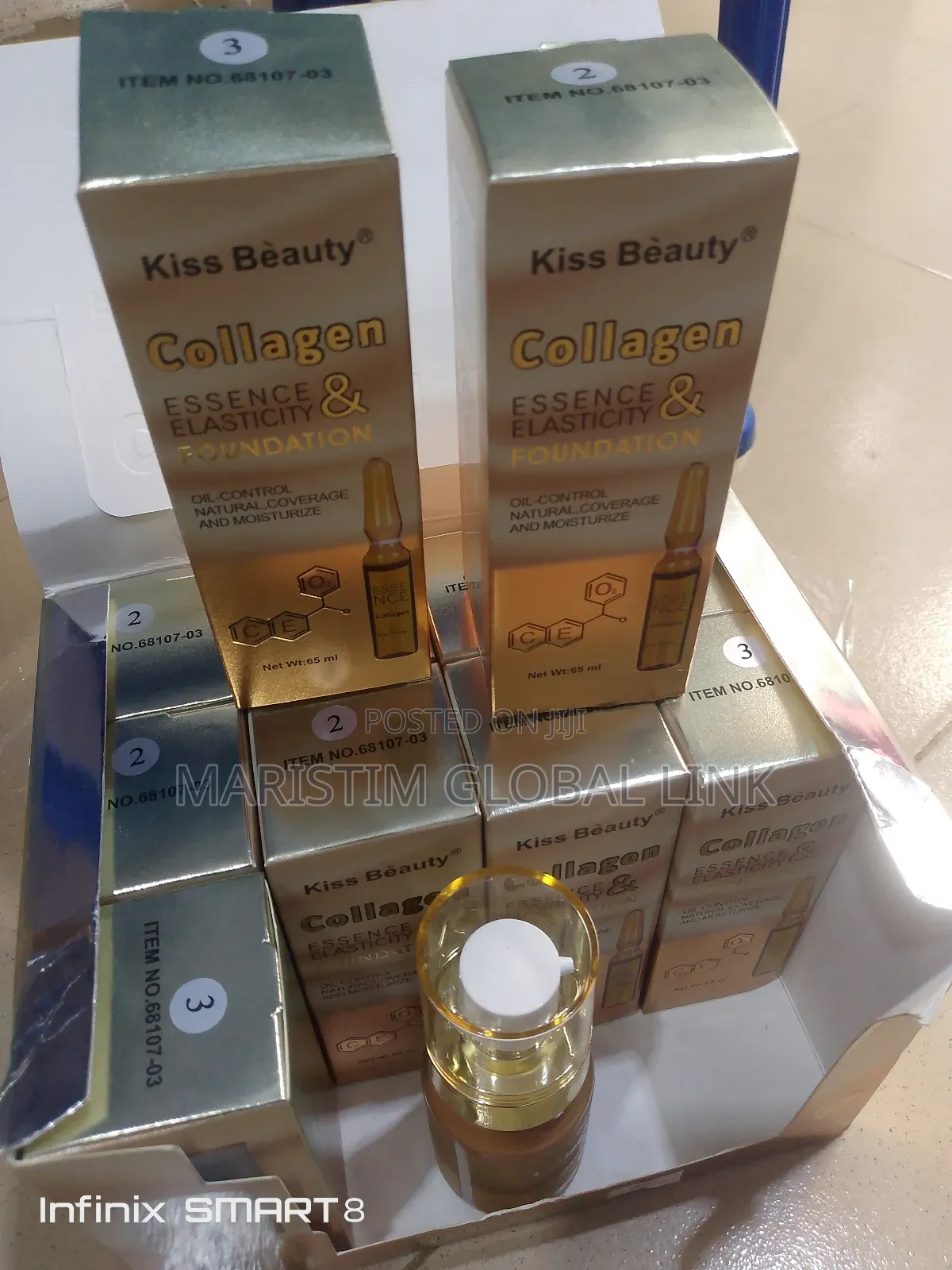 Collagen Essence Elasticity Foundation (Kiss Beauty)