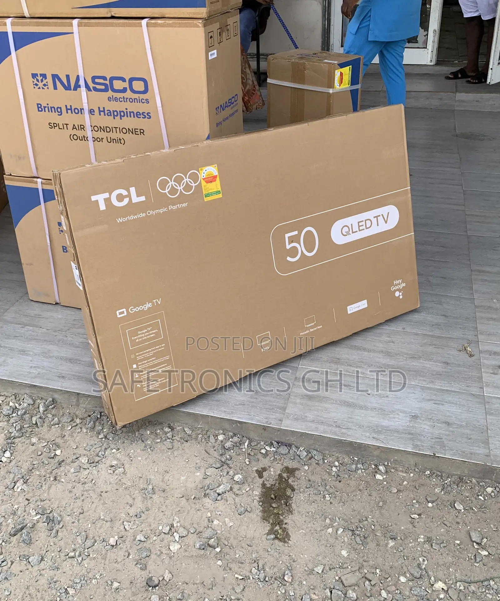 High Quality Sleek 50 Inch Smart Uhd Android 50s5k Qled TCL Tv