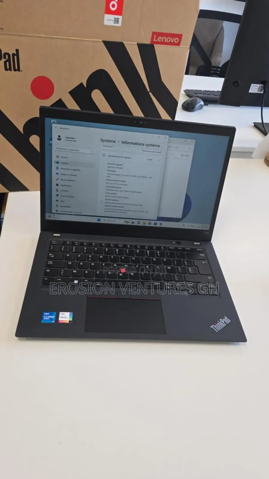 New Laptop Lenovo ThinkPad T14s Gen 2 16GB Intel Core i5 SSD 256GB