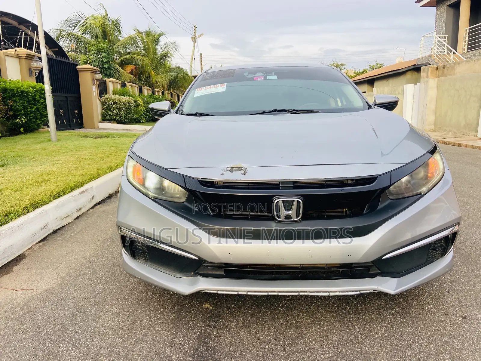 Honda Civic LX Sedan 2019 Silver