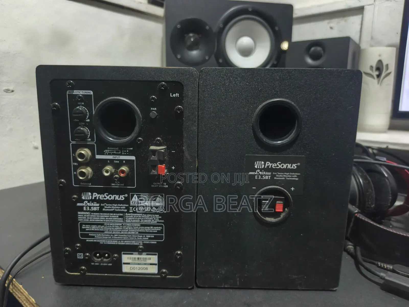 Presonus Eris 3.5 Studio Monitors With Bluetooth