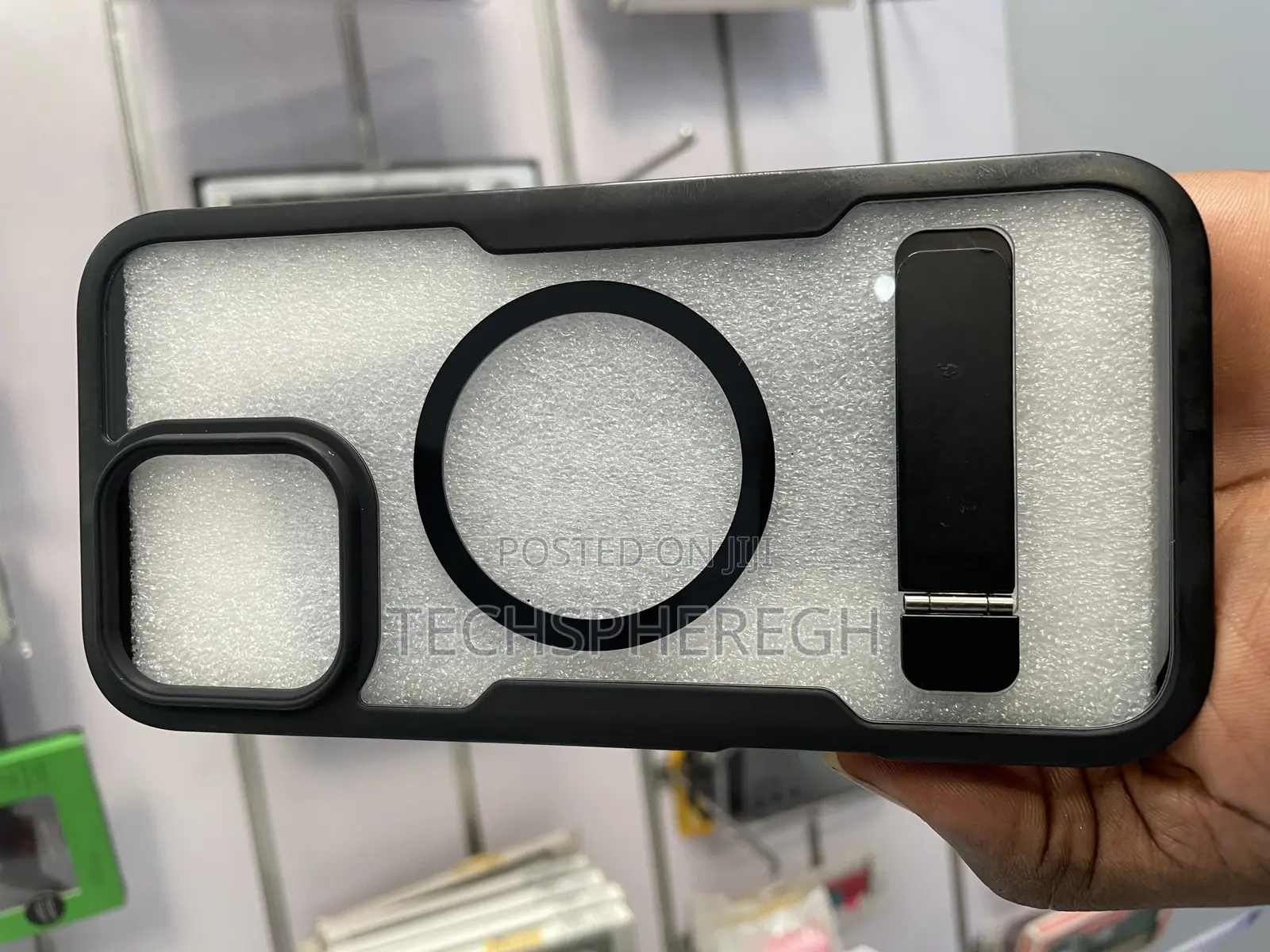 360° Heavy Duty Magsafe Kickstand Case for iPhone 16 Pro Max