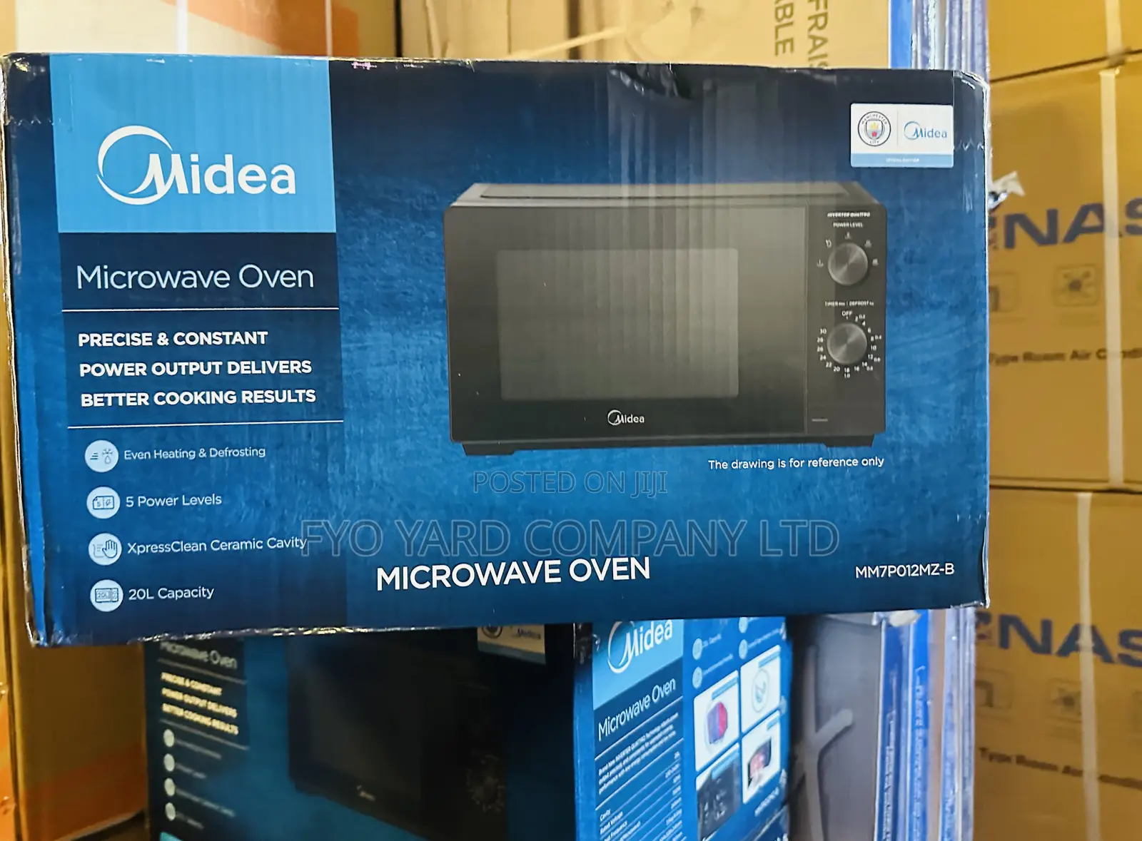 Simple and Efficient Midea 20l Solo Microwave for Quick Reheating