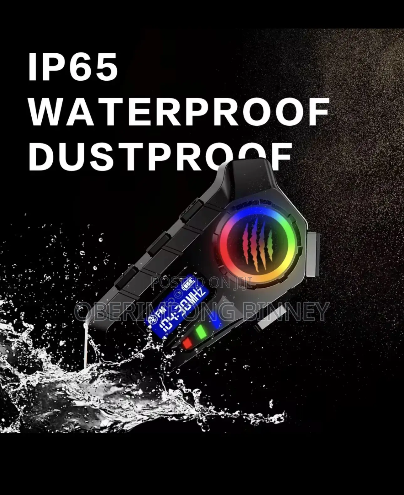 Motorcycle Helmet Bluetooth With Inbuilt Fm Radio