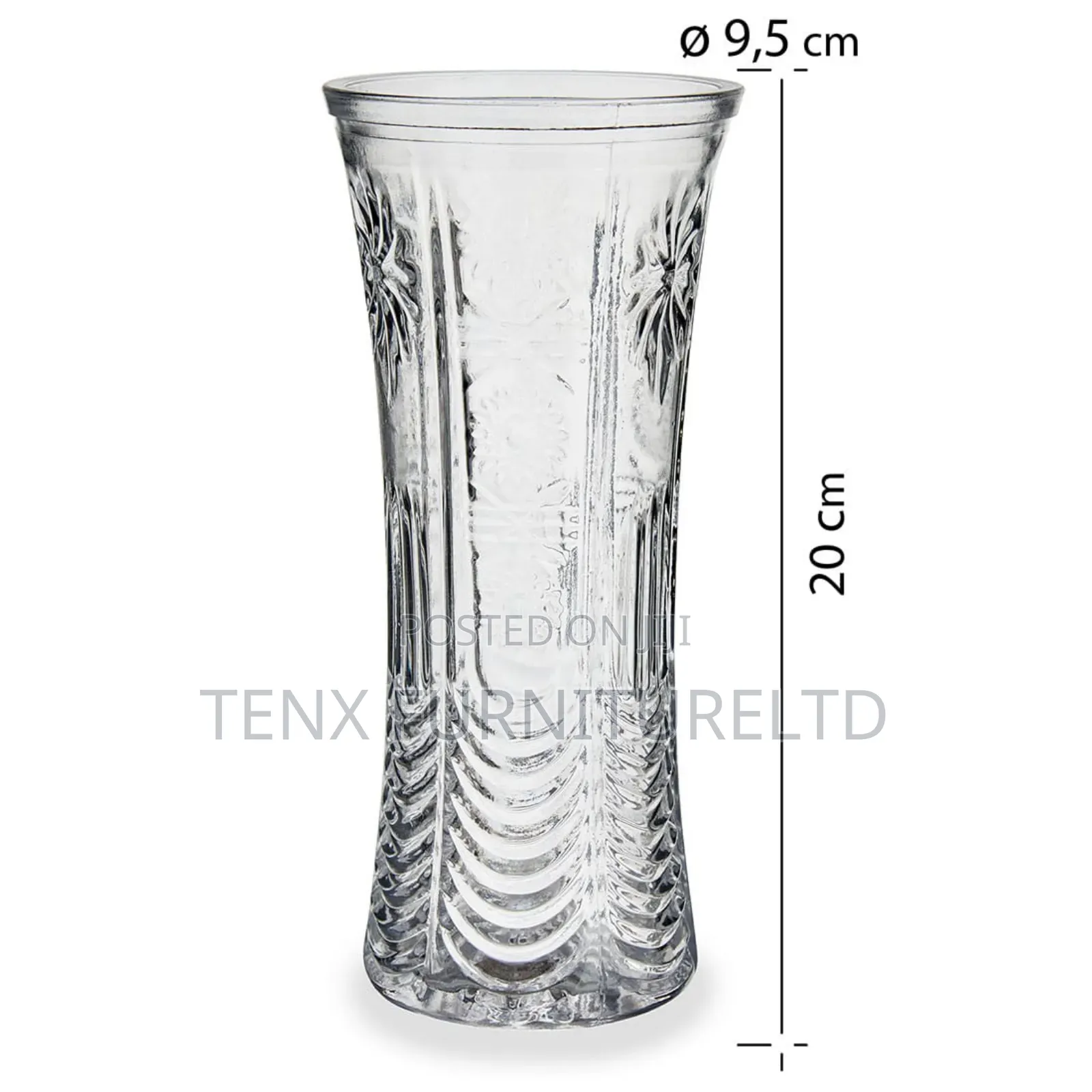Glass Vase (Wave)
