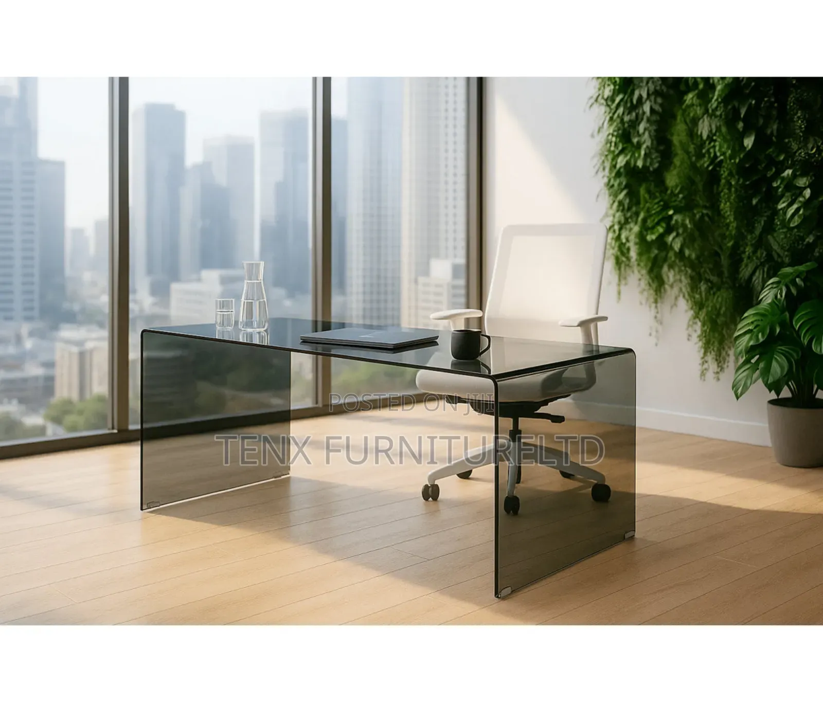 Glass Desk