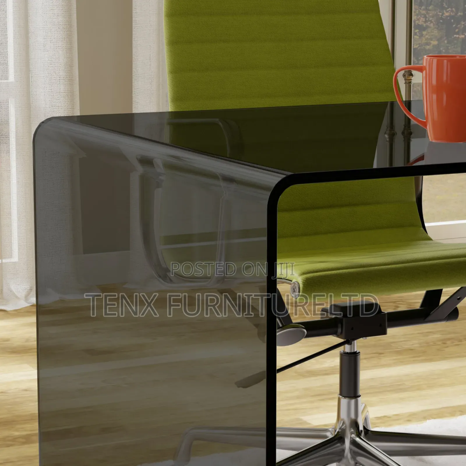 Glass Desk