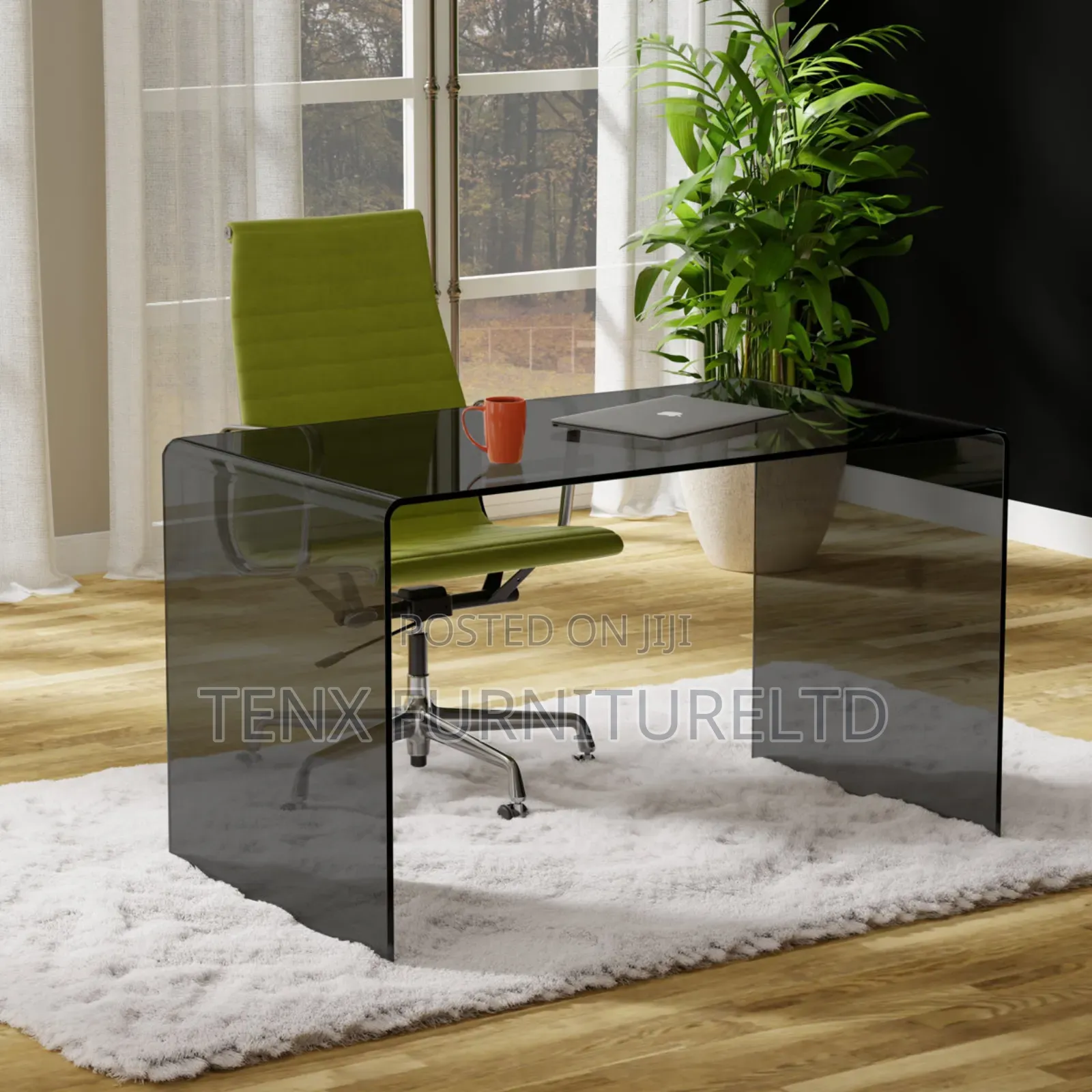 Glass Desk