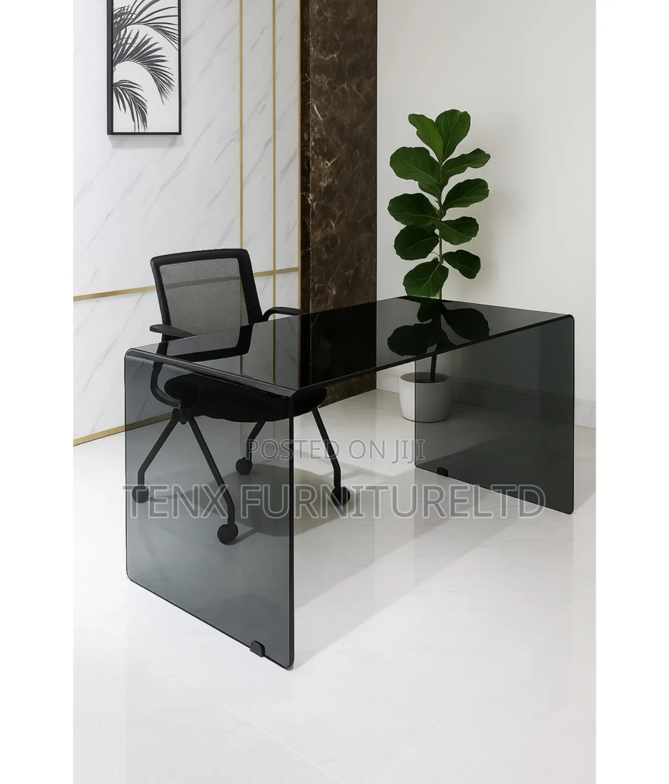 Glass Desk