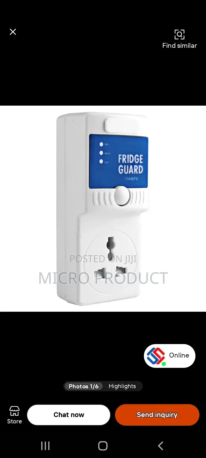 Fridge/Freezer Guard