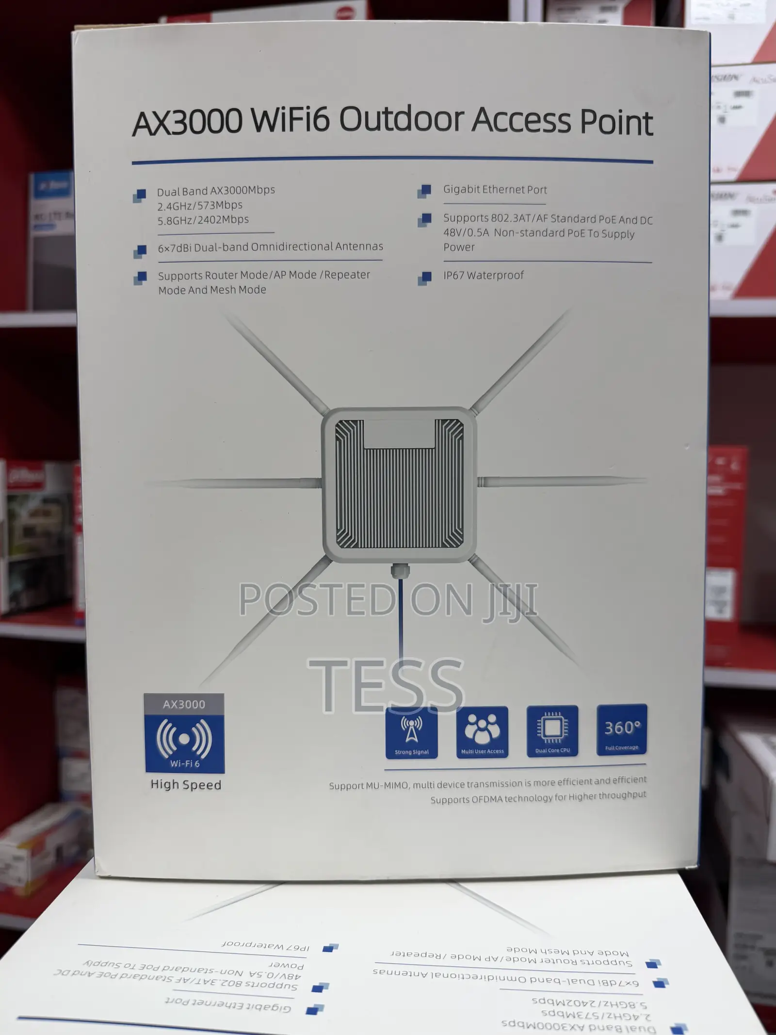 Access Point Ax3000 Wifi6 Outdoor