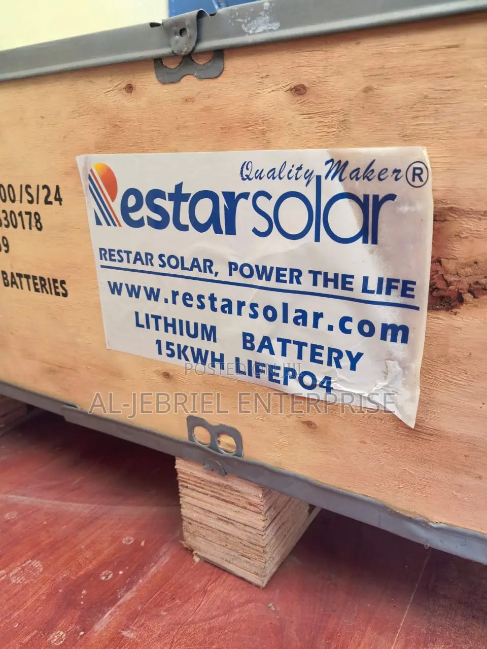 Solar Lithium Battery 300ah /15.36kwh