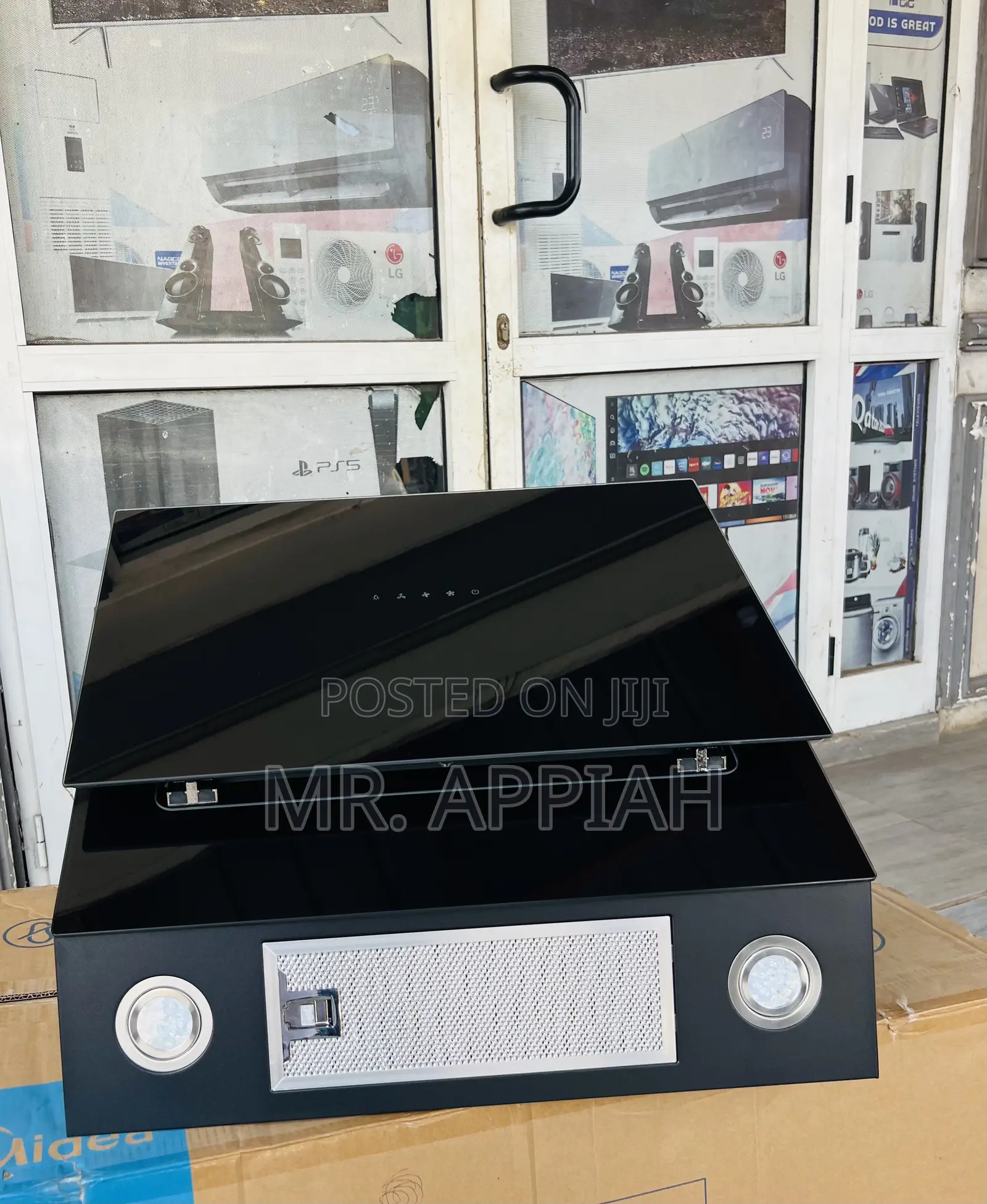 Buy Affordable Midea 60j72-B Built in Range Hood(Tempered Glass)