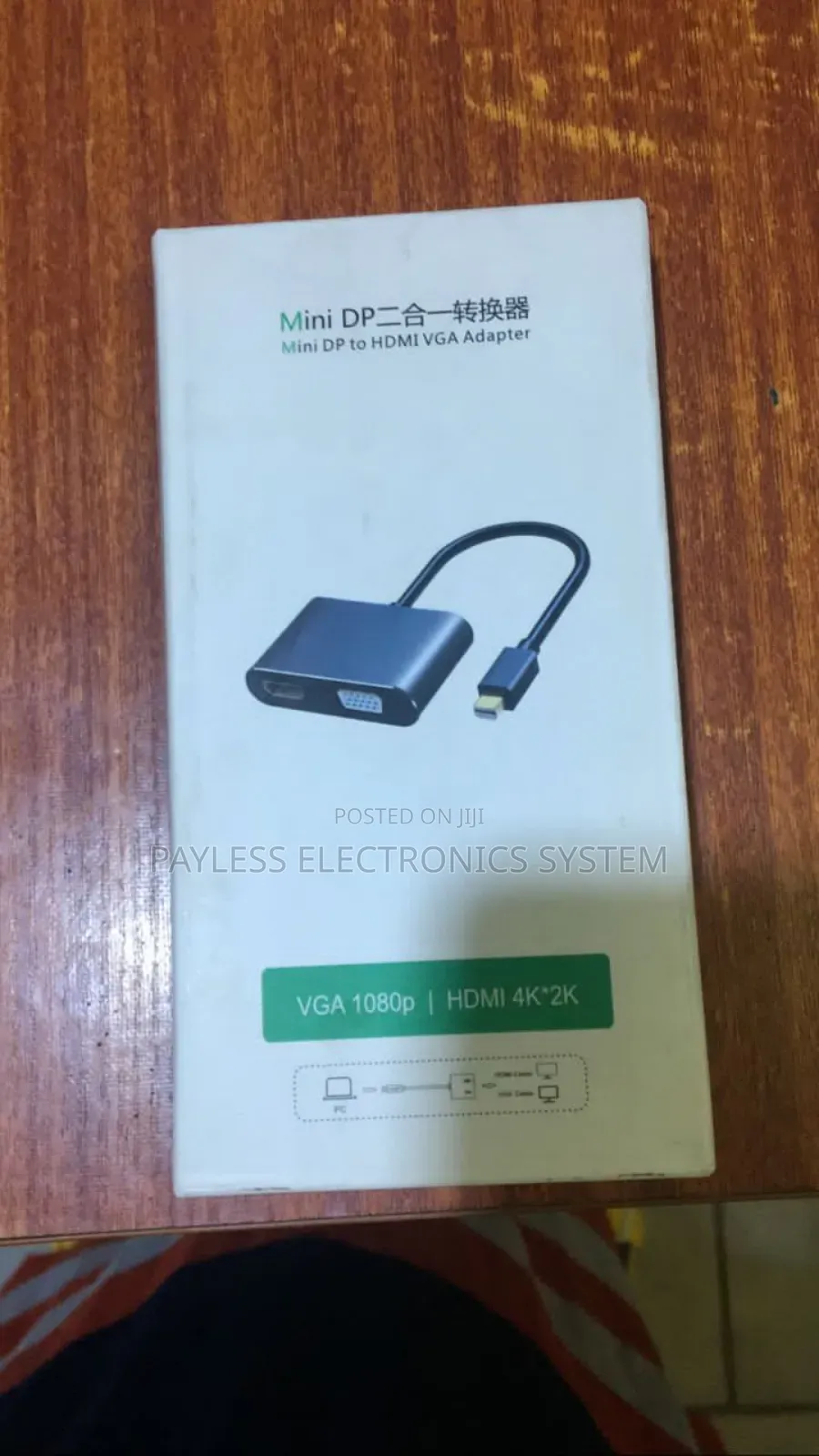 Mini Displayport to Hdmi to Vga Adapter