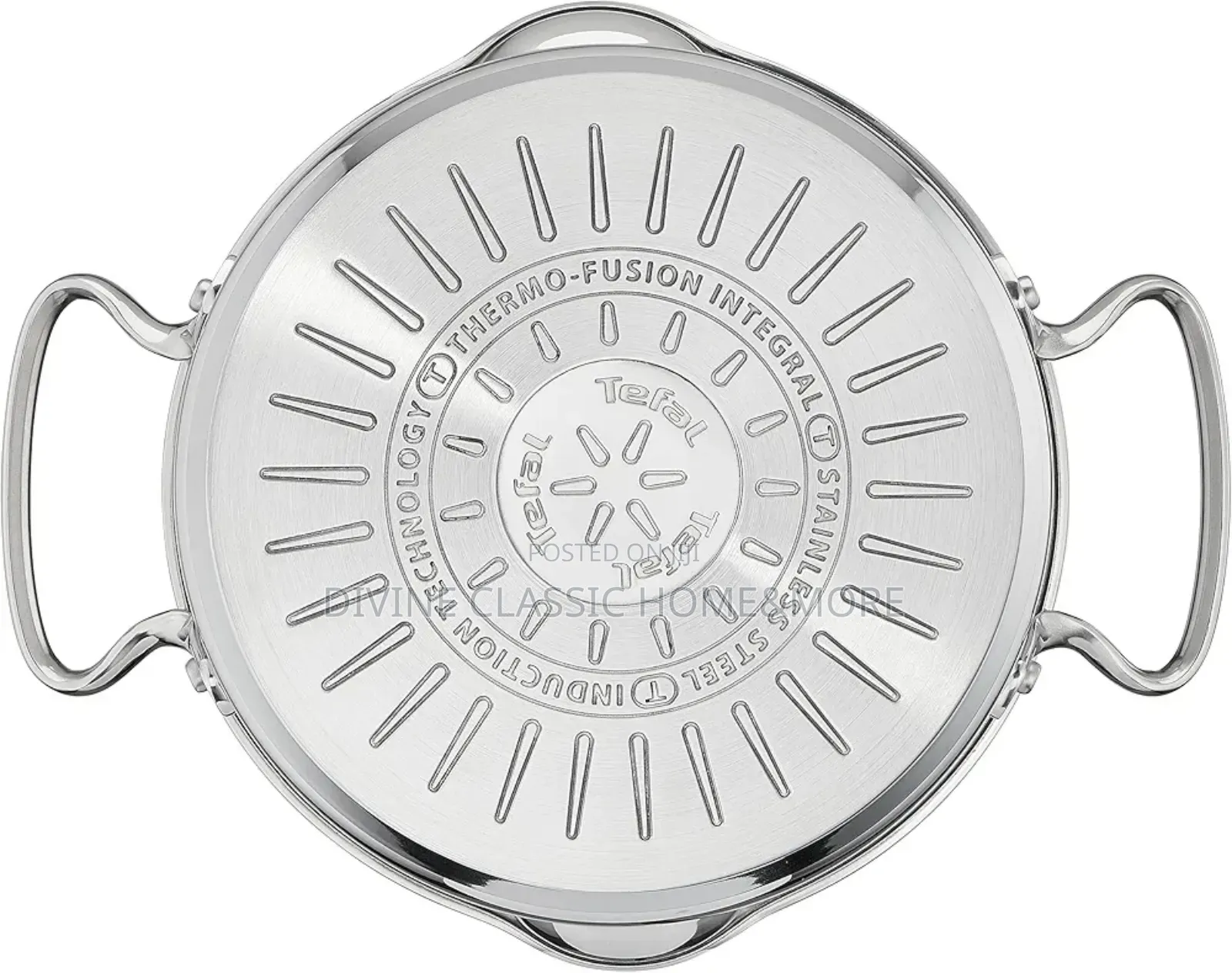 Tefal 7pcs Stainless Steel Cookware Set